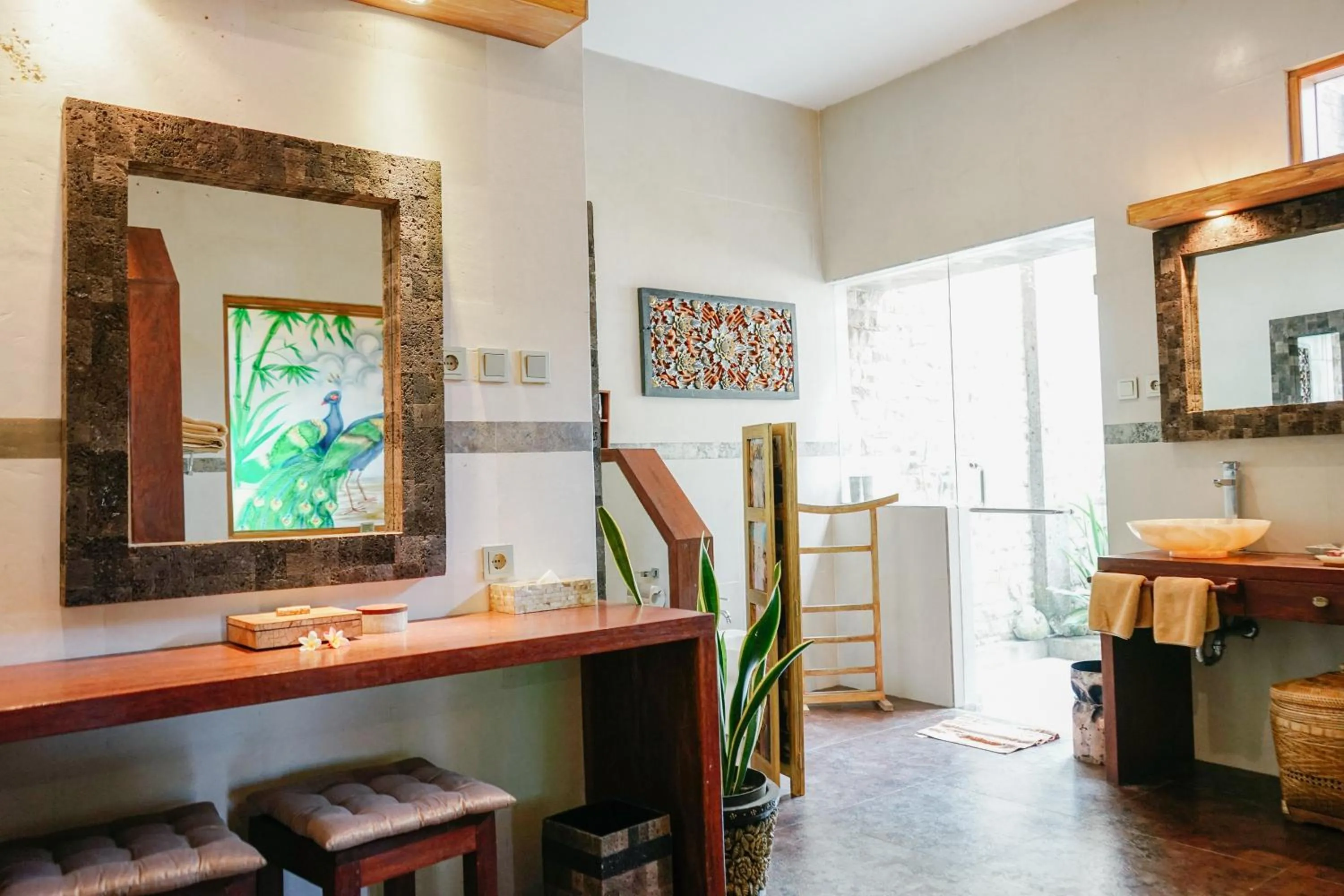 Bathroom in Puri Dajuma Beach Eco-Resort & Spa
