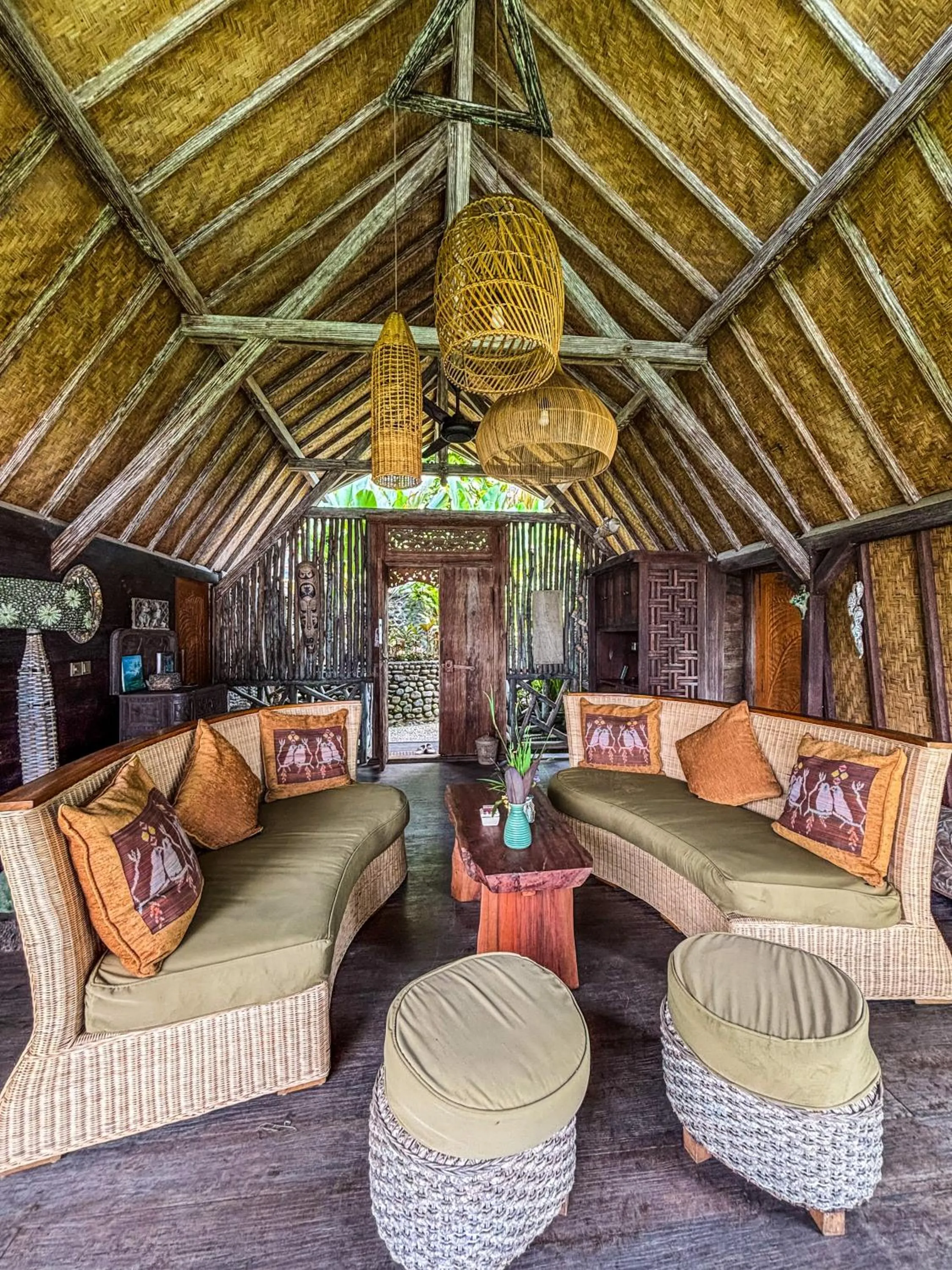 Living room in Puri Dajuma Beach Eco-Resort & Spa