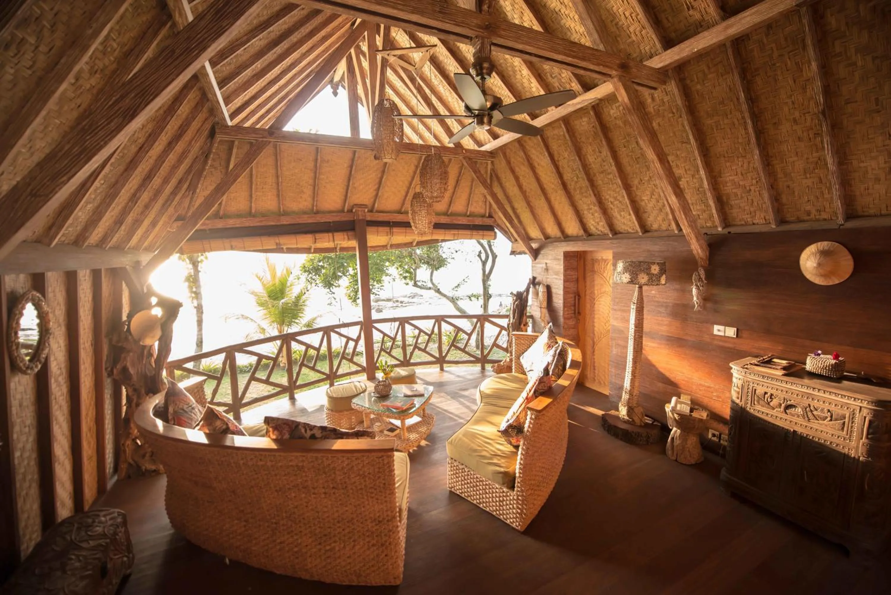 Living room in Puri Dajuma Beach Eco-Resort & Spa