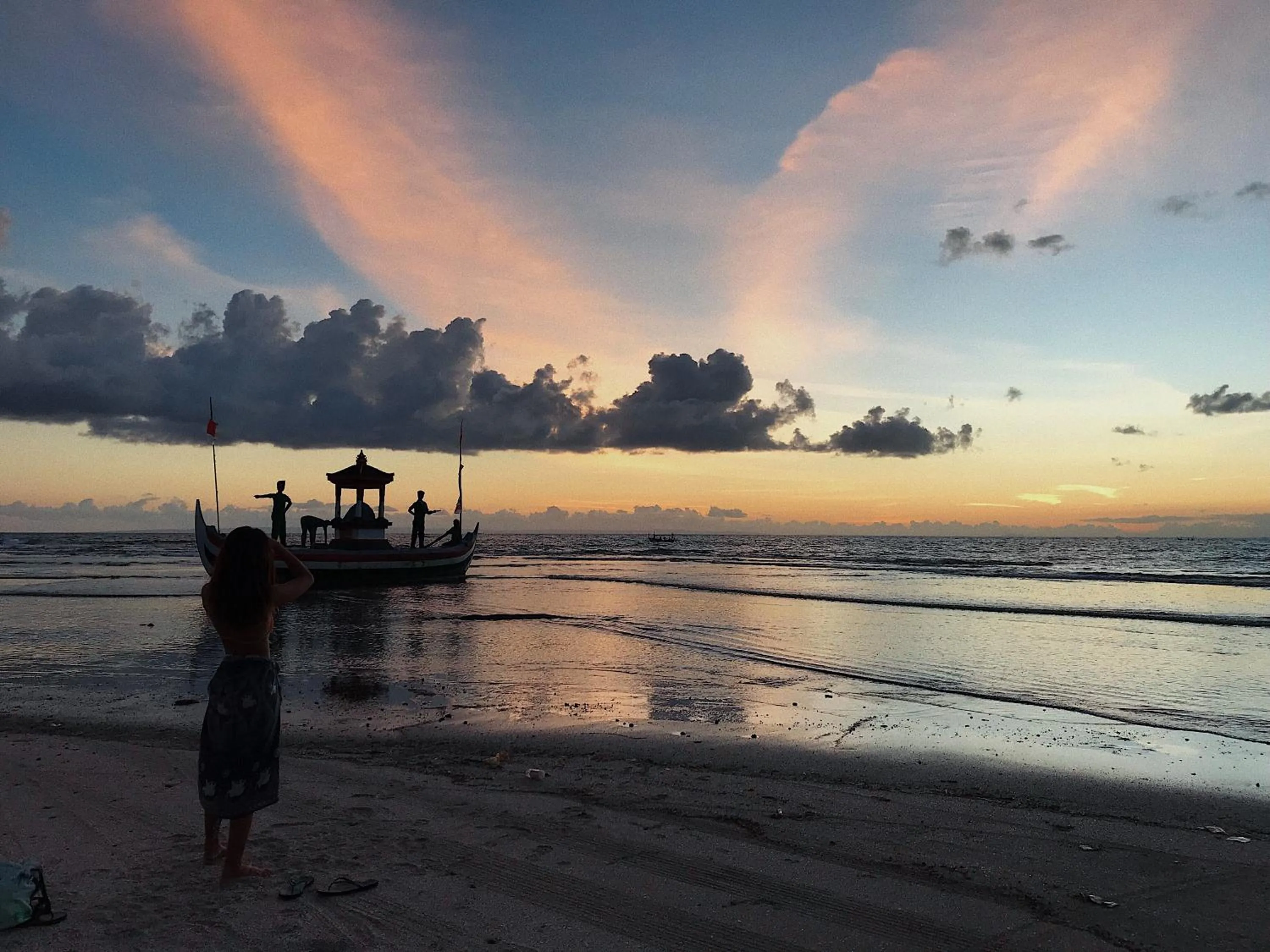 Sunset in Puri Dajuma Beach Eco-Resort & Spa