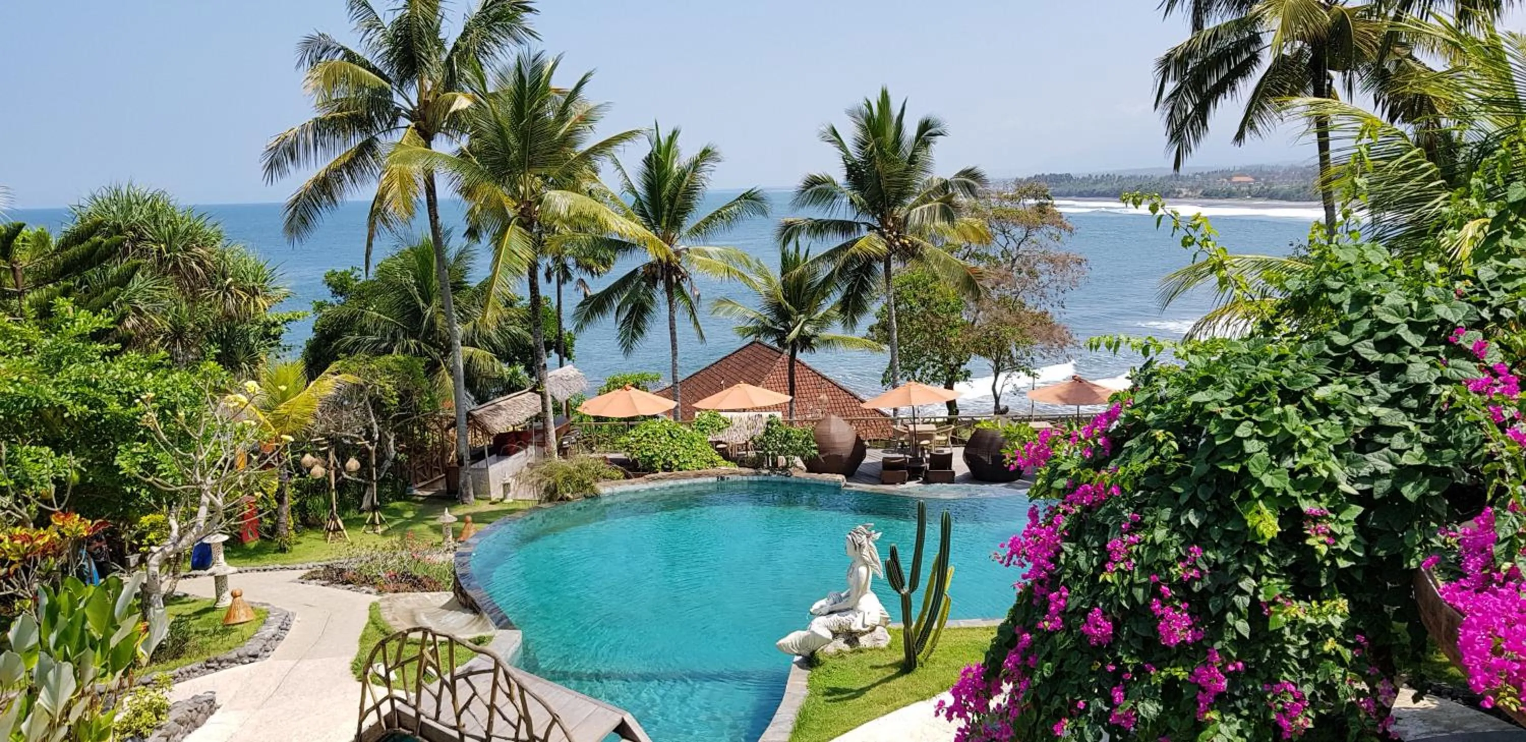 Swimming pool in Puri Dajuma Beach Eco-Resort & Spa