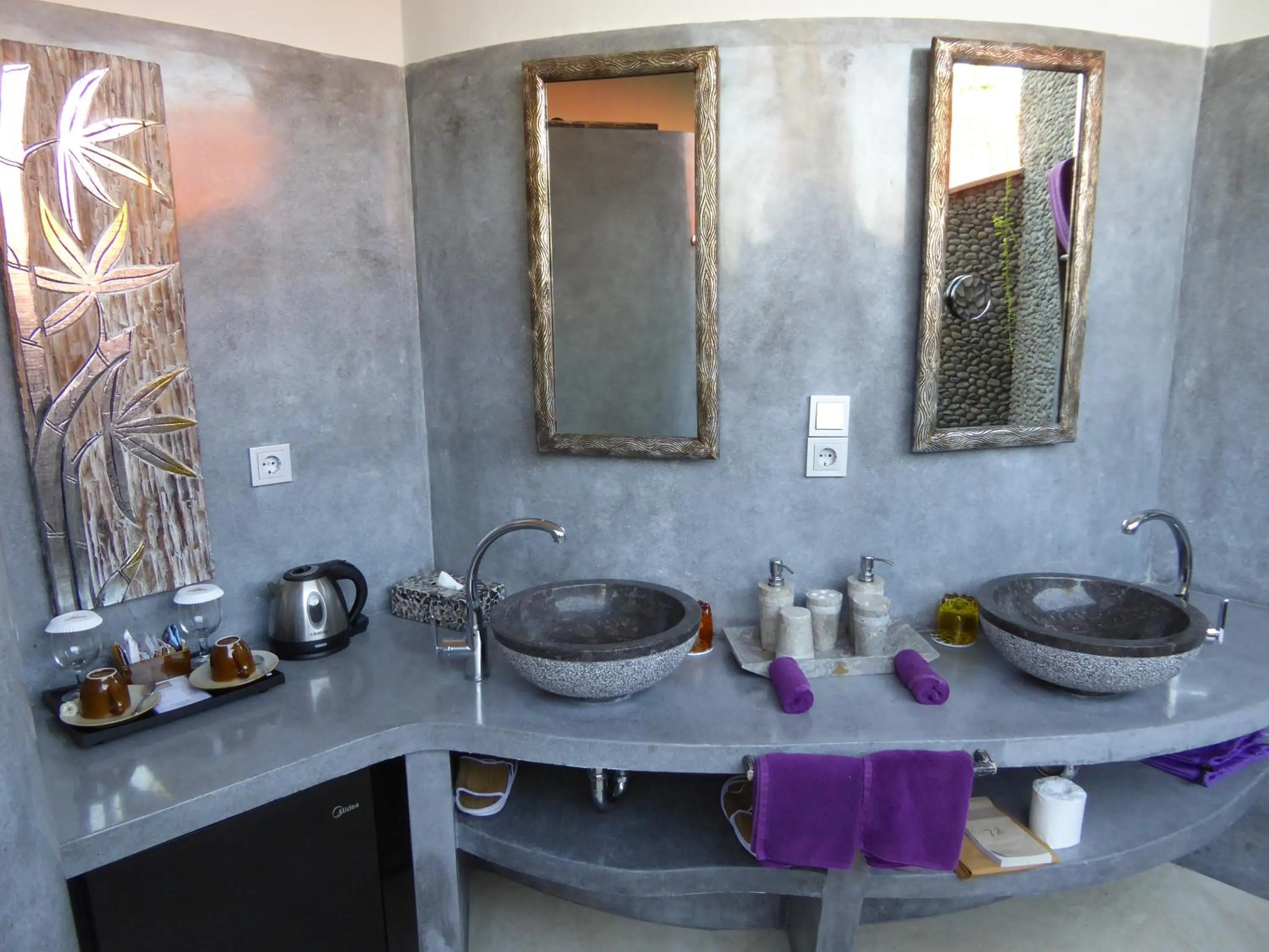 Bathroom in Puri Dajuma Beach Eco-Resort & Spa