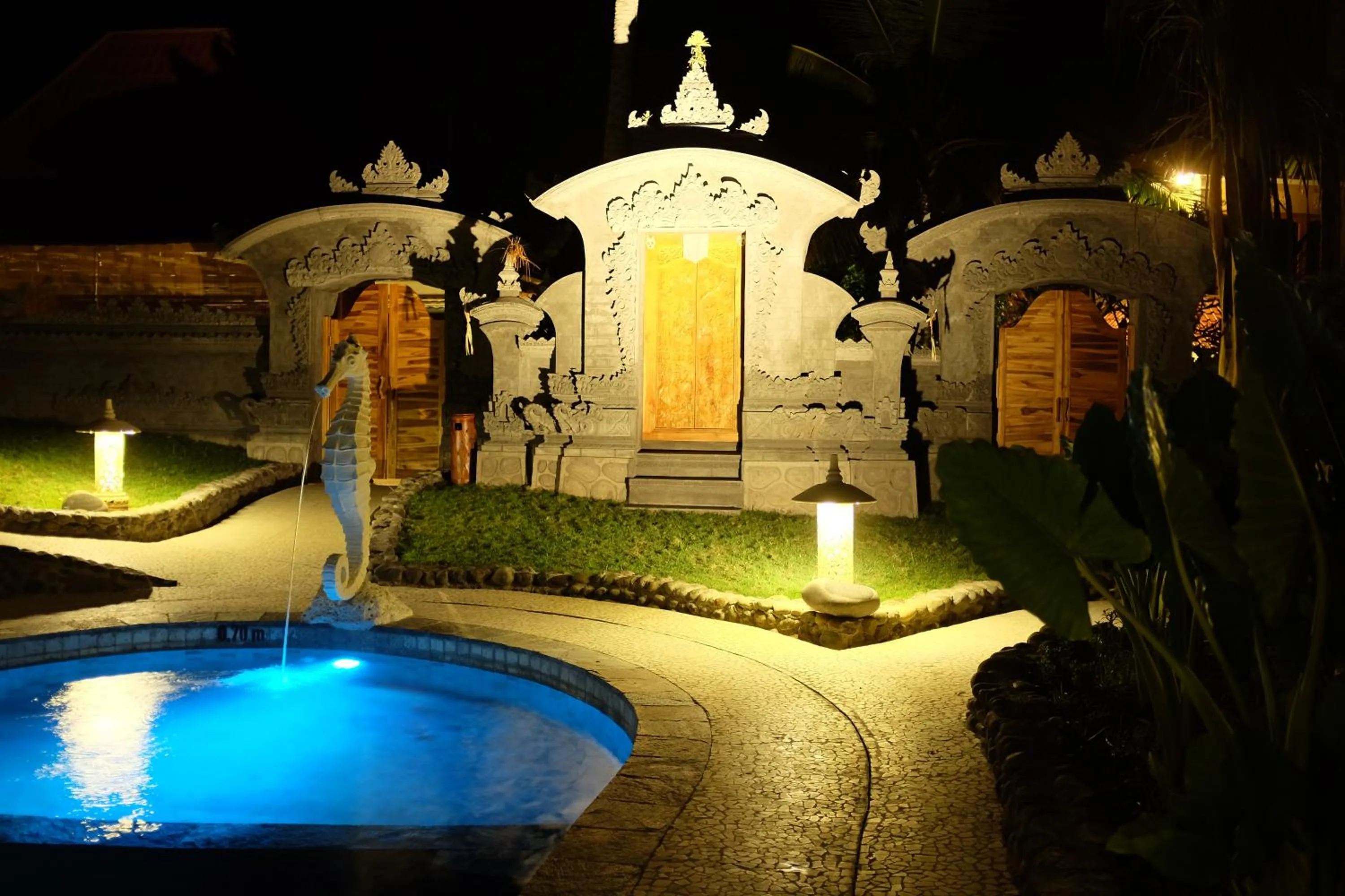 Swimming pool in Puri Dajuma Beach Eco-Resort & Spa