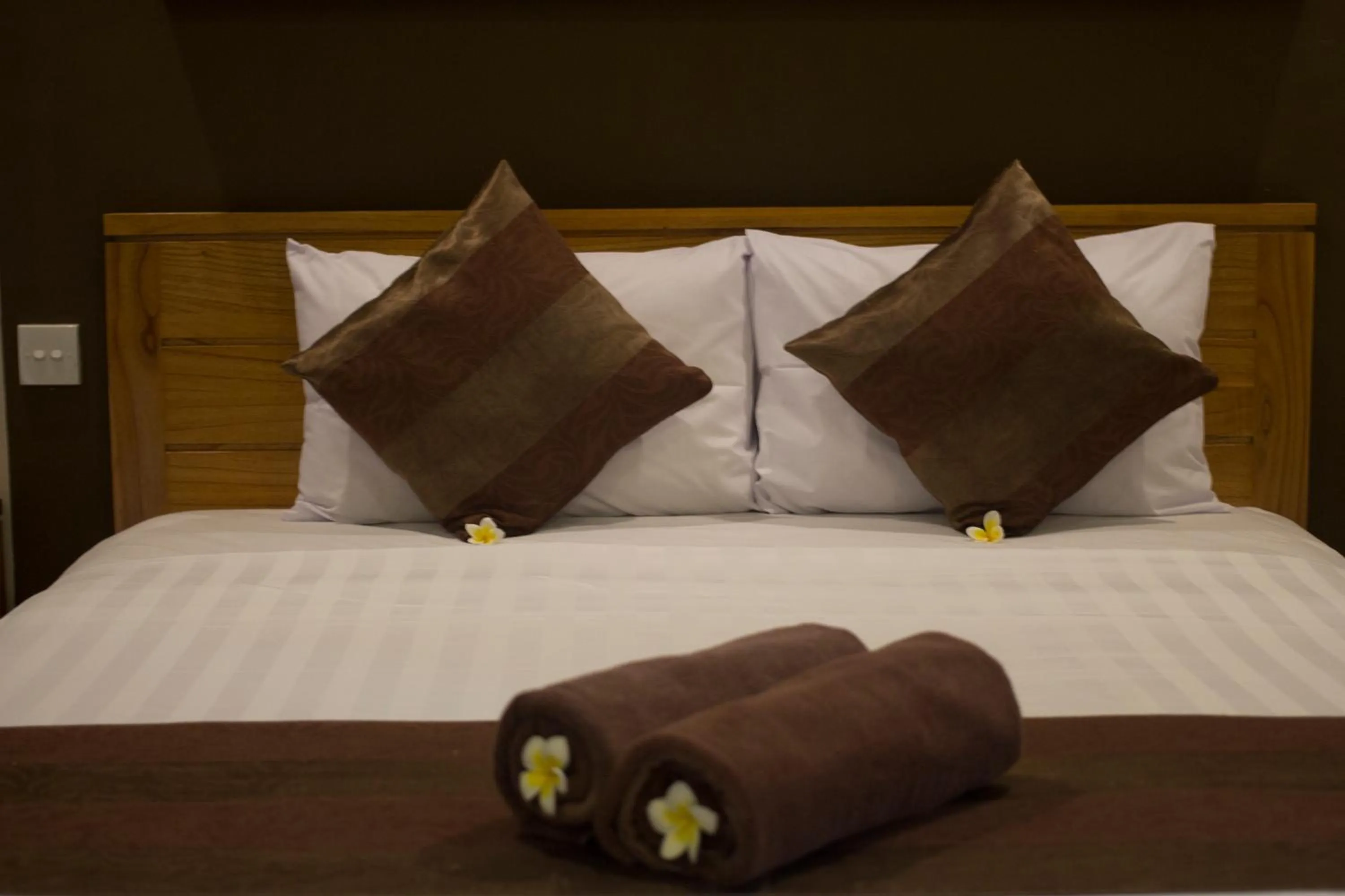 Bed in Bakung Sari Resort