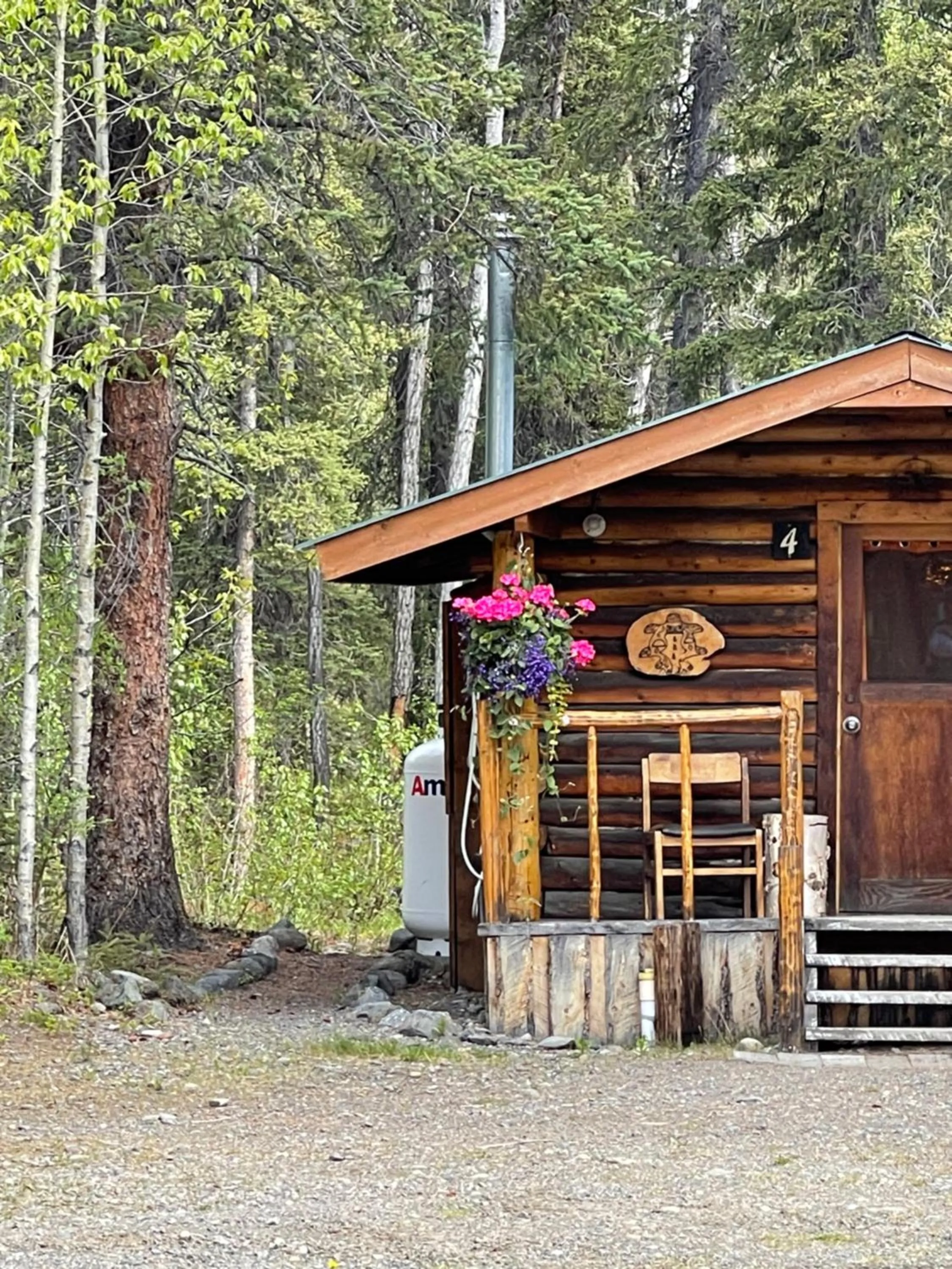 Property building in Carlo Creek Cabins