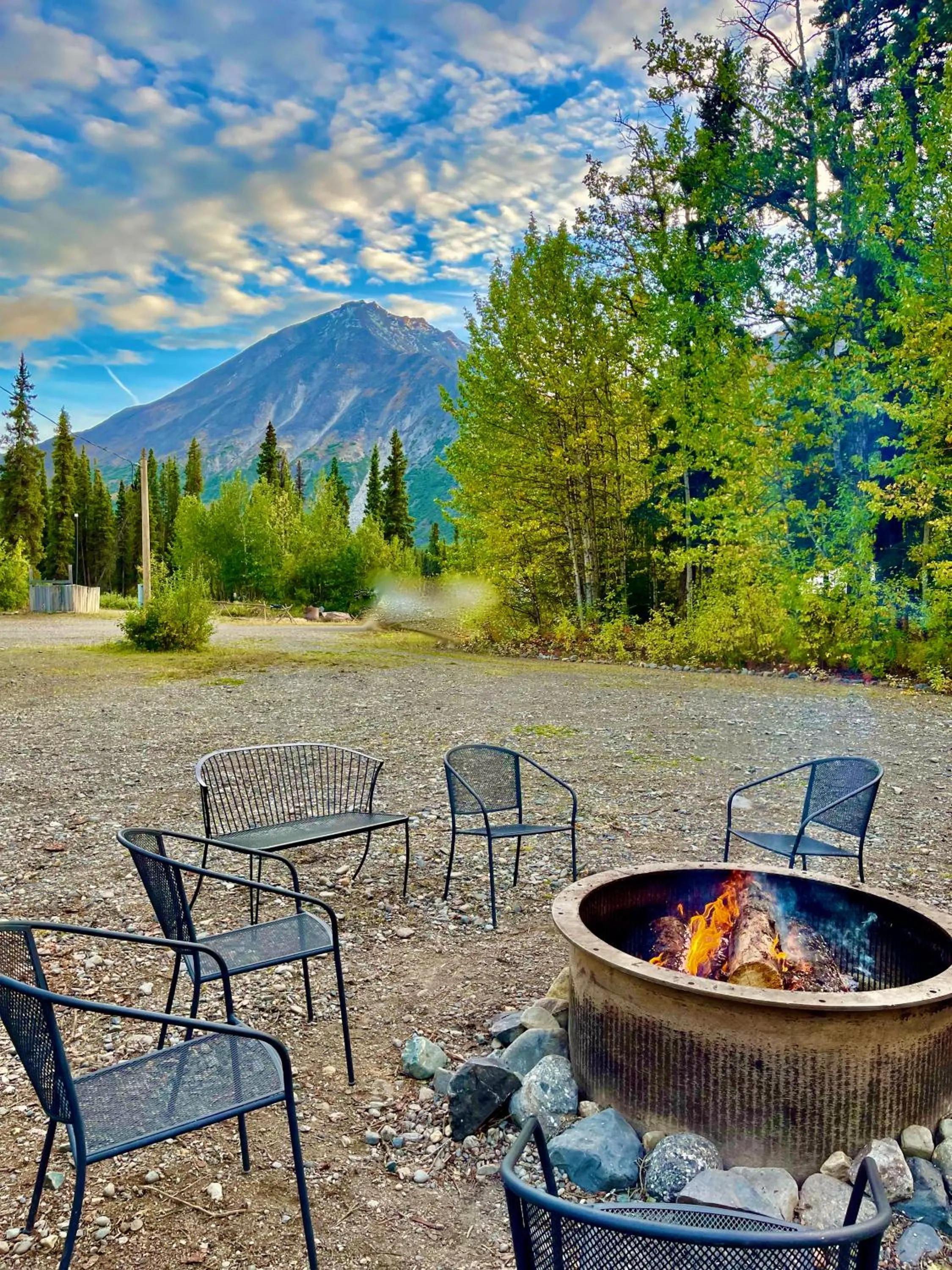 Natural landscape in Carlo Creek Cabins