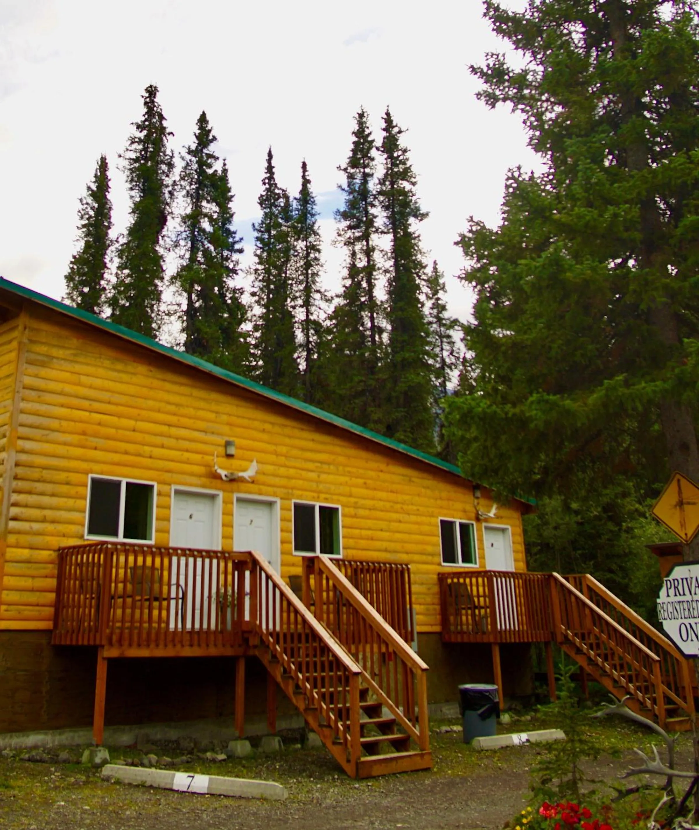 Property building in Carlo Creek Cabins