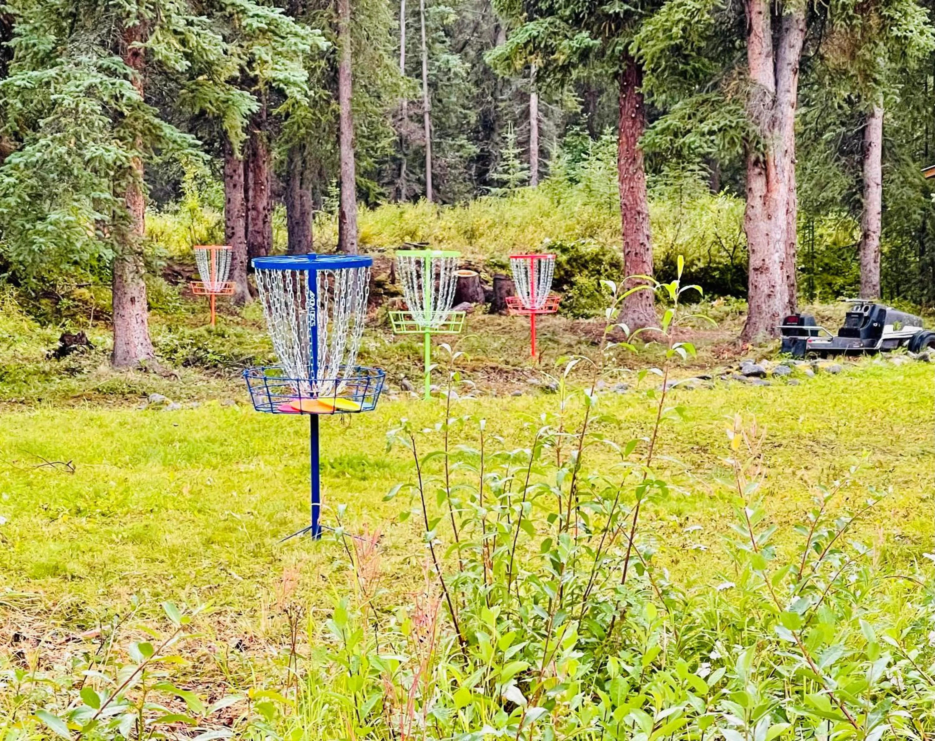 Minigolf in Carlo Creek Cabins