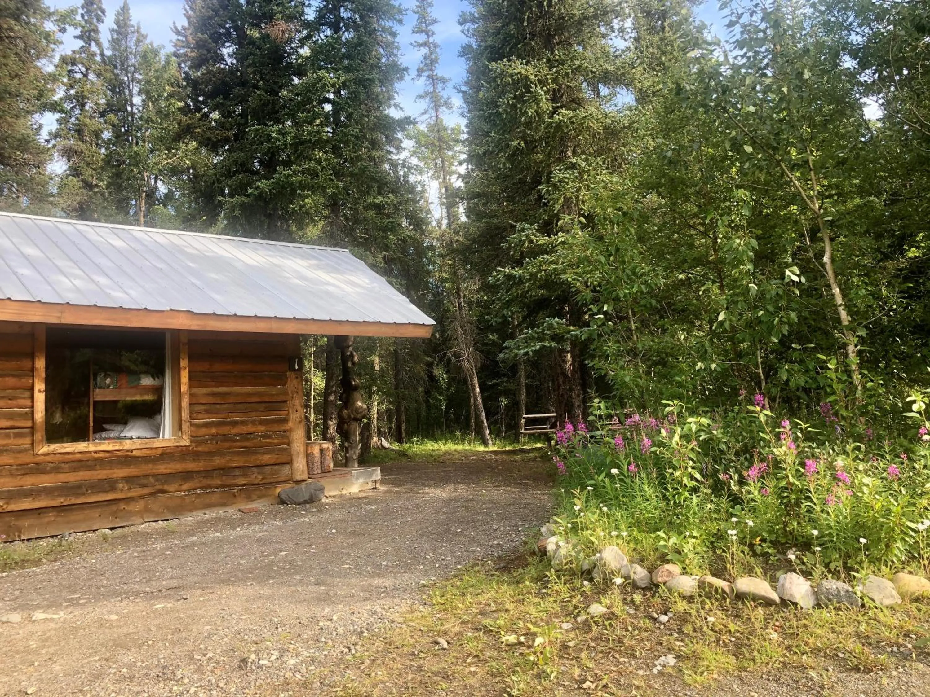 Day in Carlo Creek Cabins