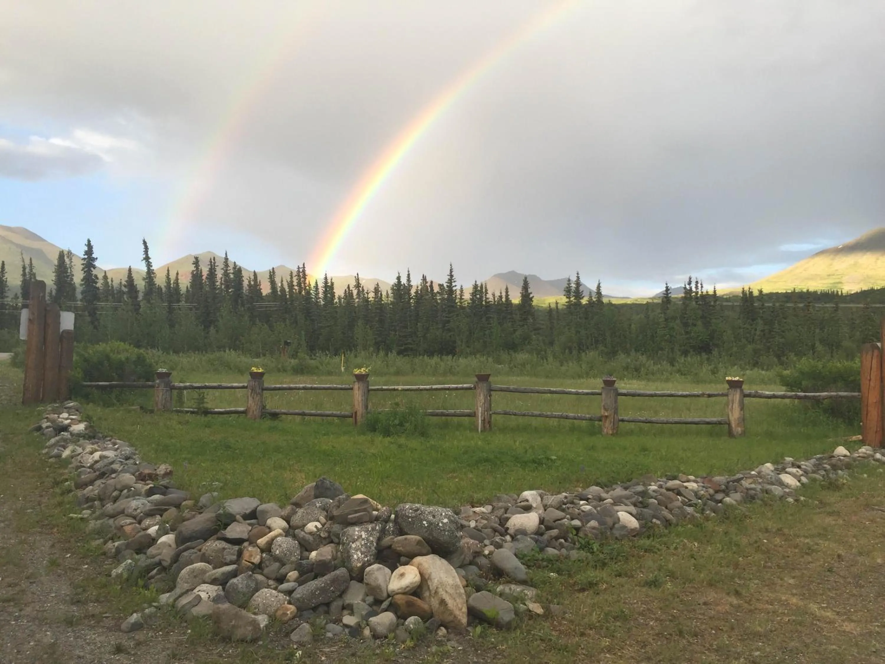 Facade/entrance in Carlo Creek Cabins