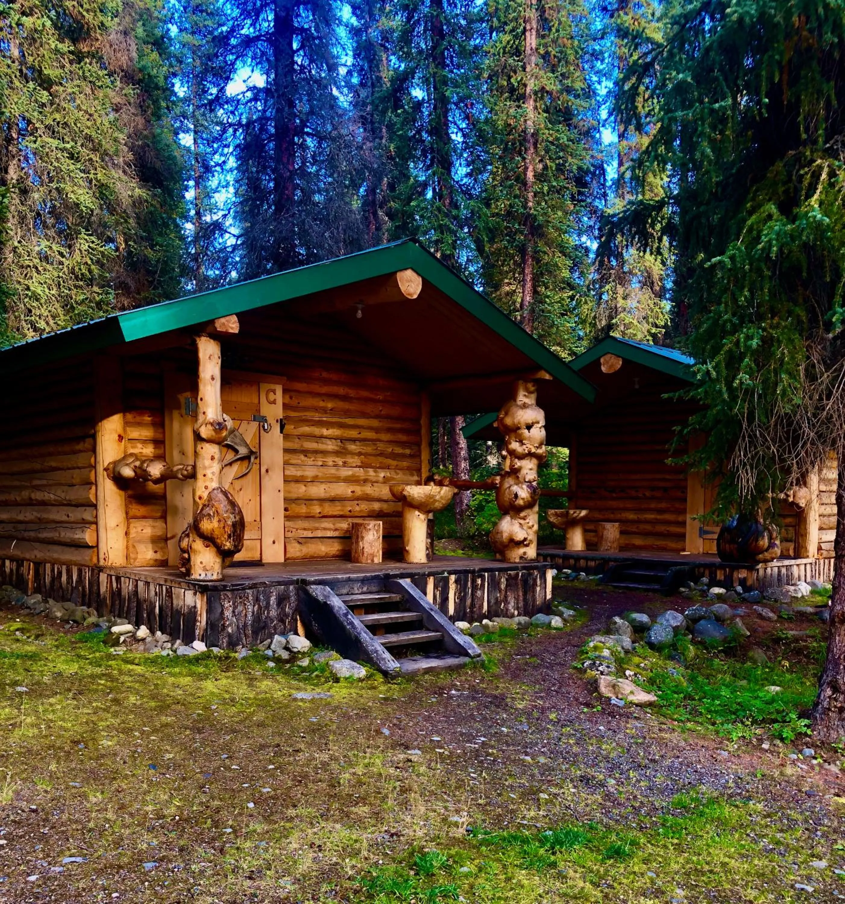 Property building in Carlo Creek Cabins