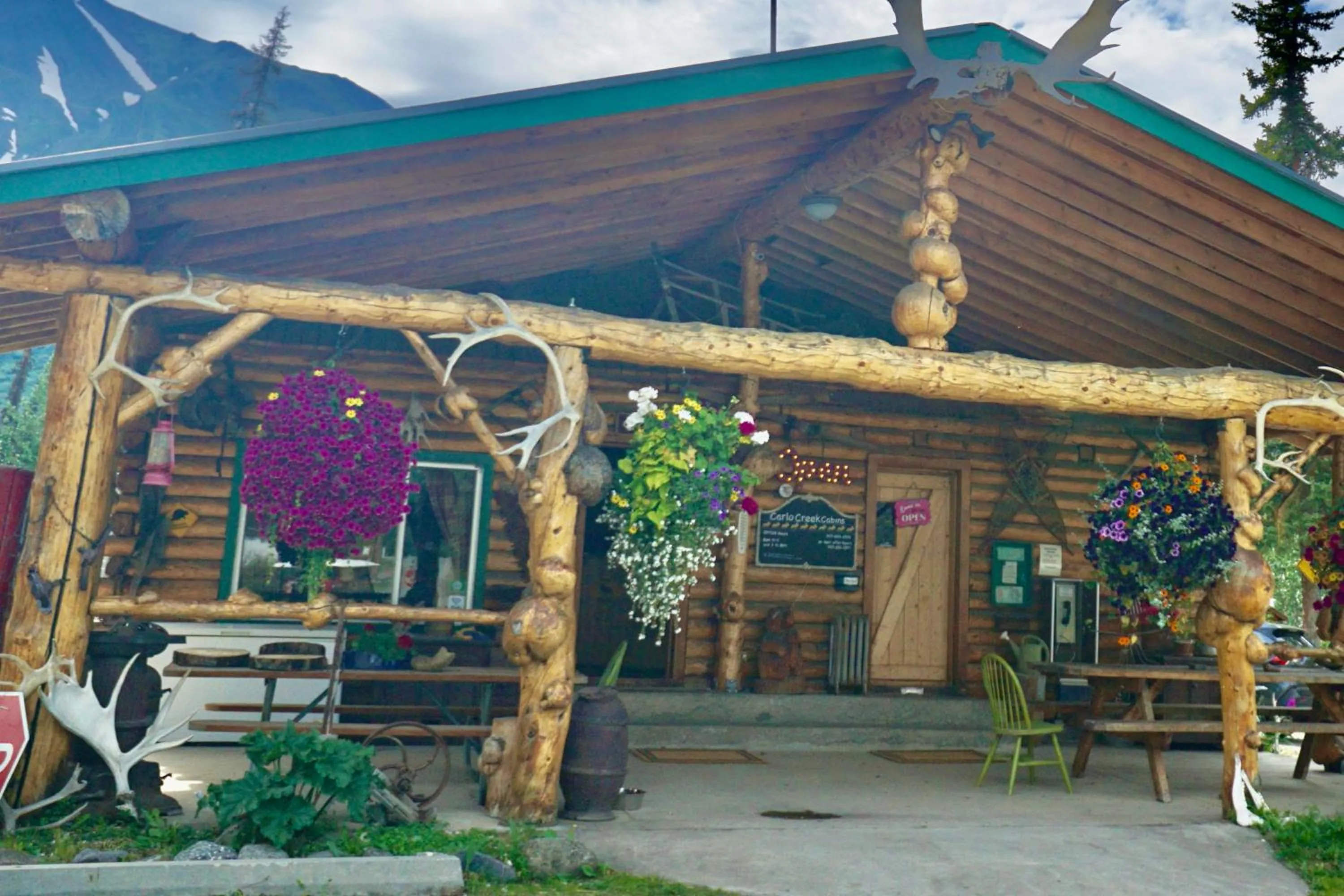 Property building in Carlo Creek Cabins