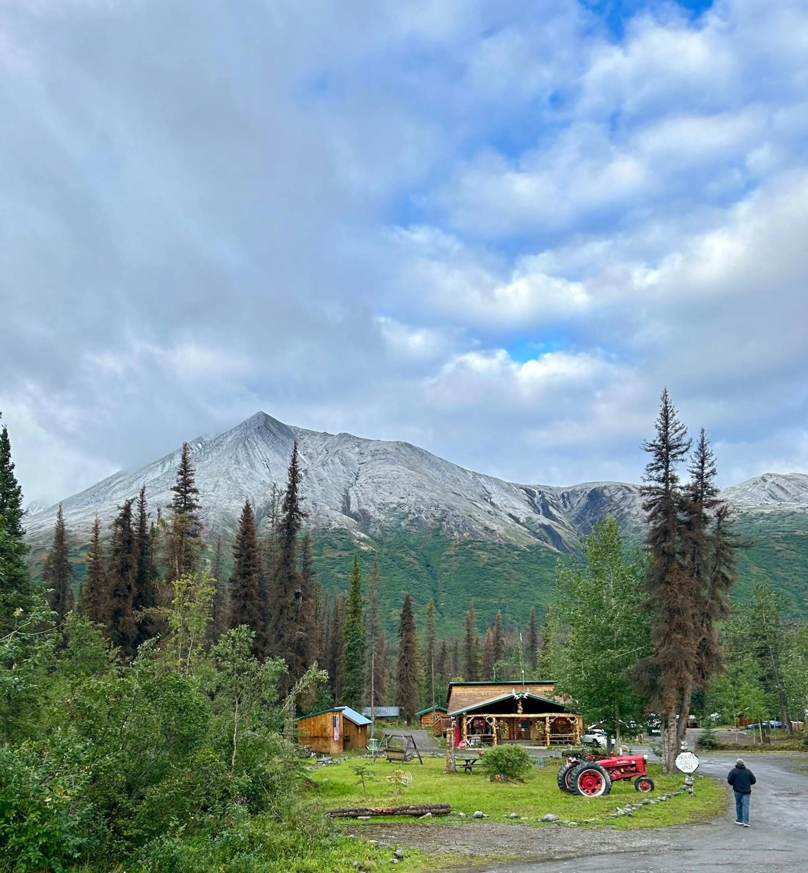 Property building in Carlo Creek Cabins