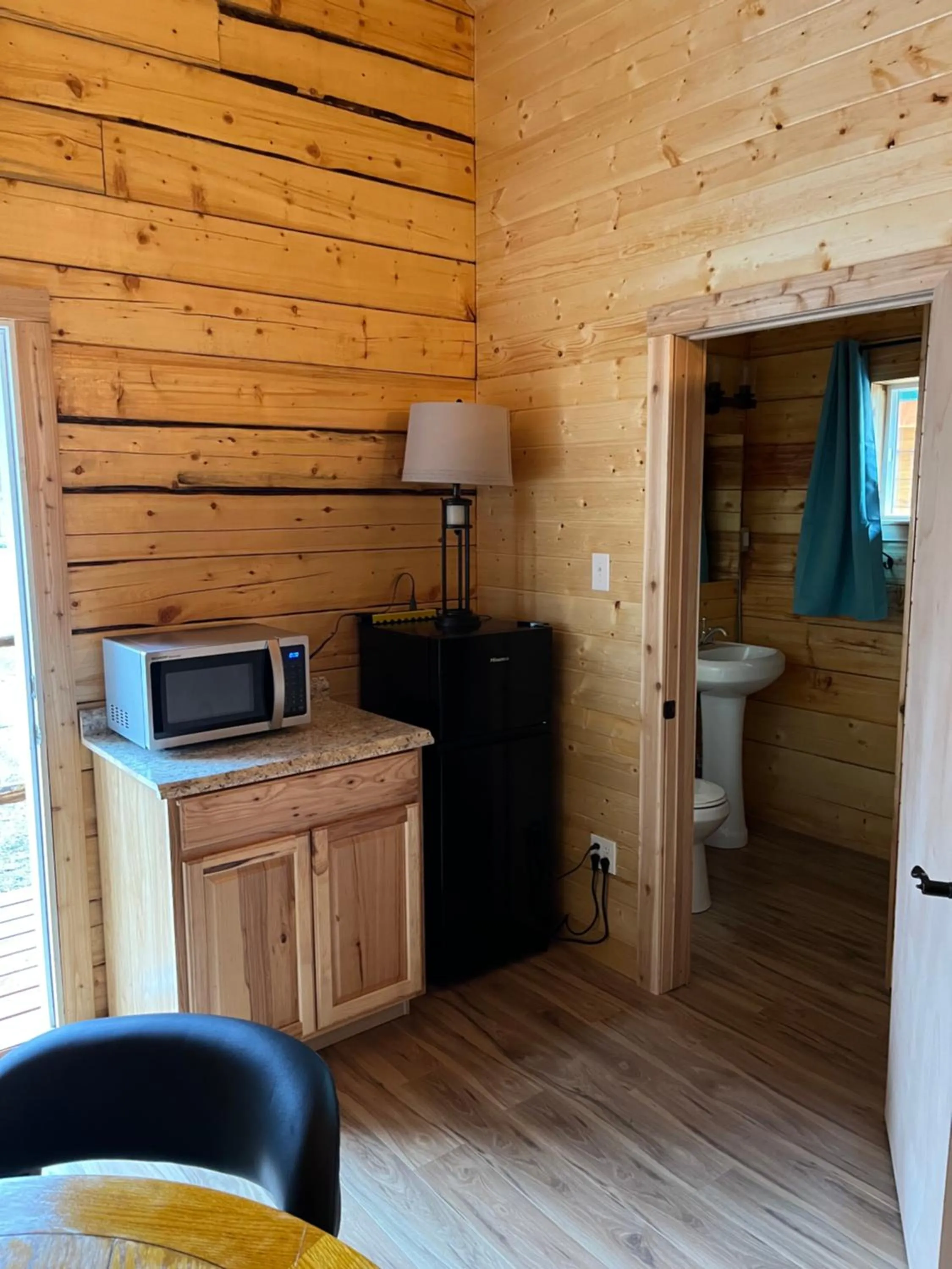 Bathroom in Carlo Creek Cabins