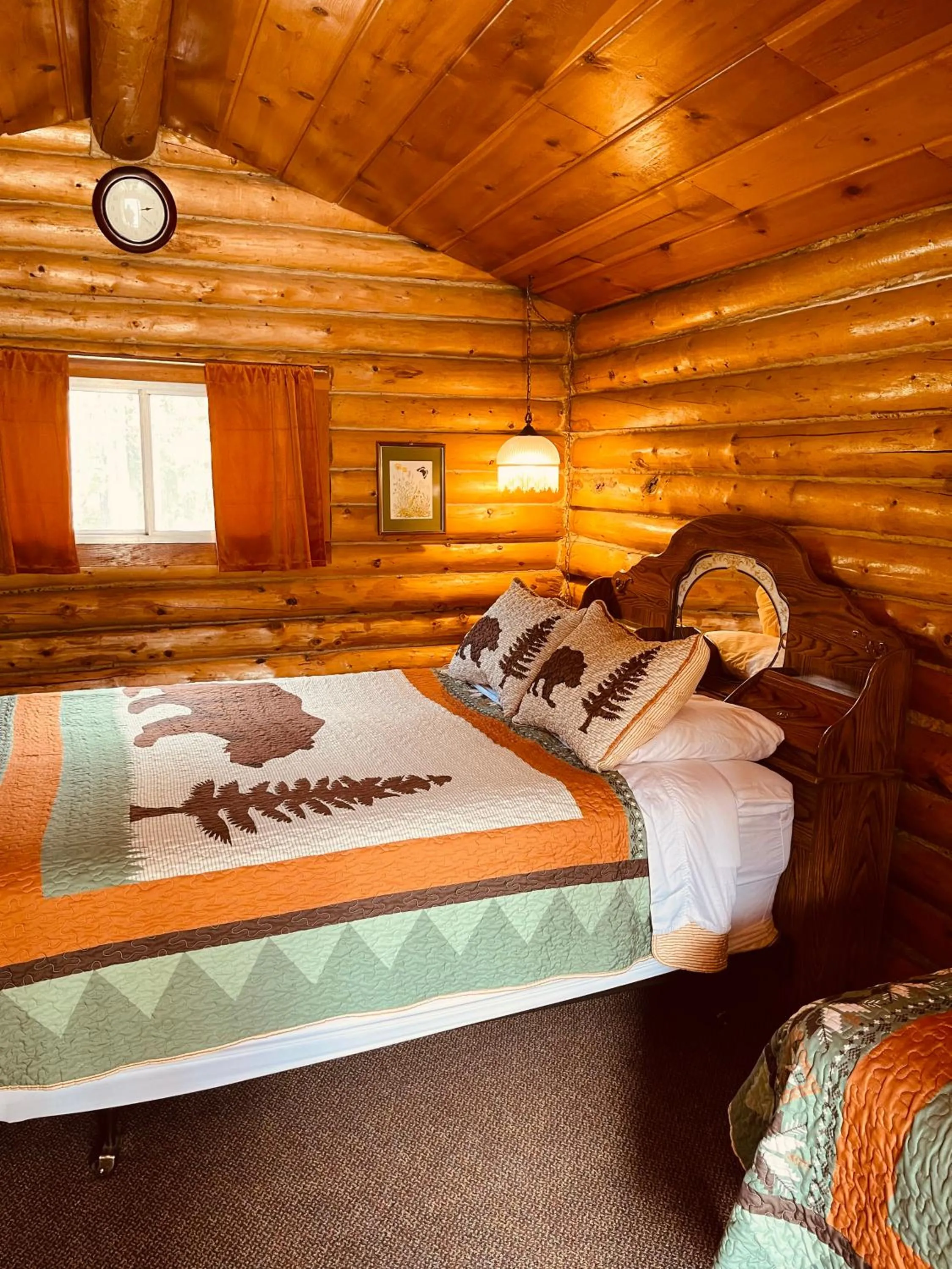 Photo of the whole room, Bed in Carlo Creek Cabins
