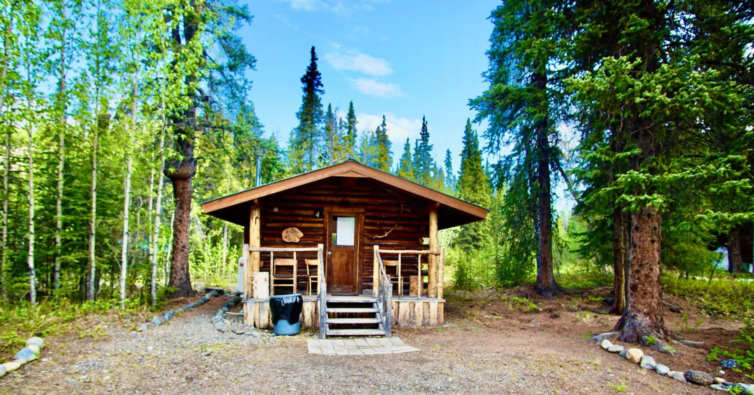 Property building in Carlo Creek Cabins