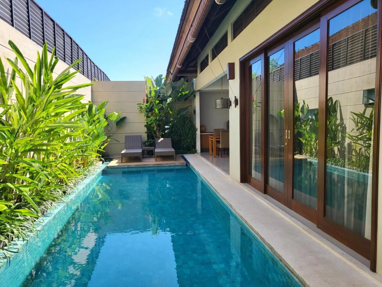 Swimming pool in Pradha Villas Seminyak