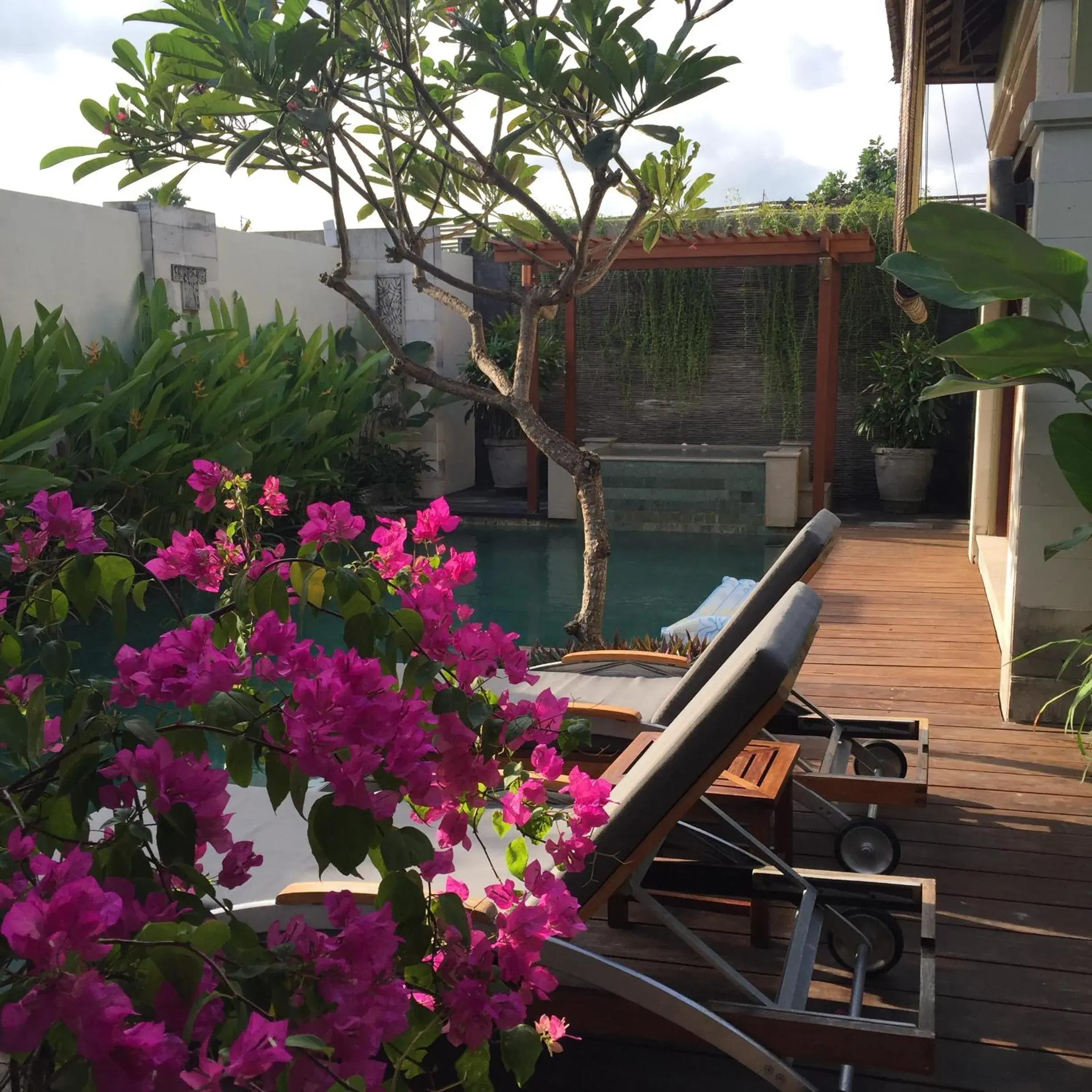 Swimming pool in Pradha Villas Seminyak Swimming pool in Pradha Villas Seminyak