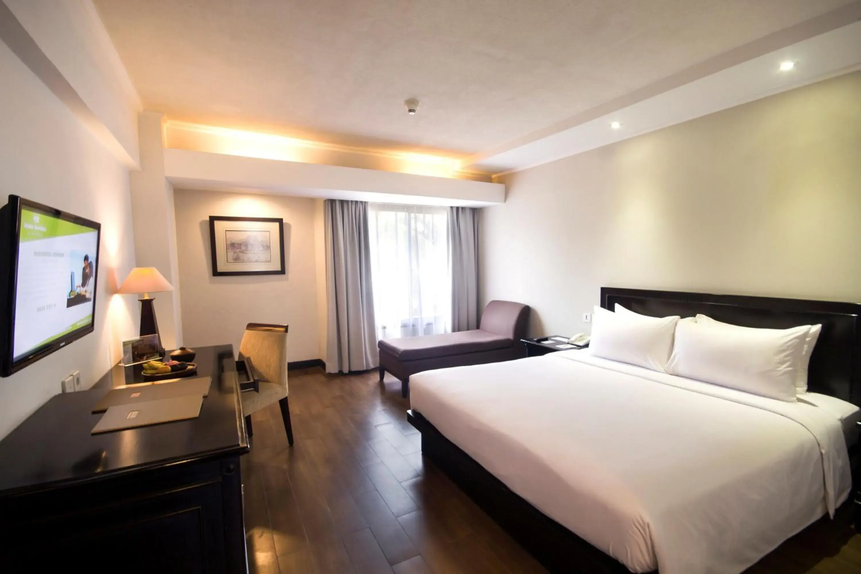 Bed in Hotel Santika Cirebon Bed in Hotel Santika Cirebon