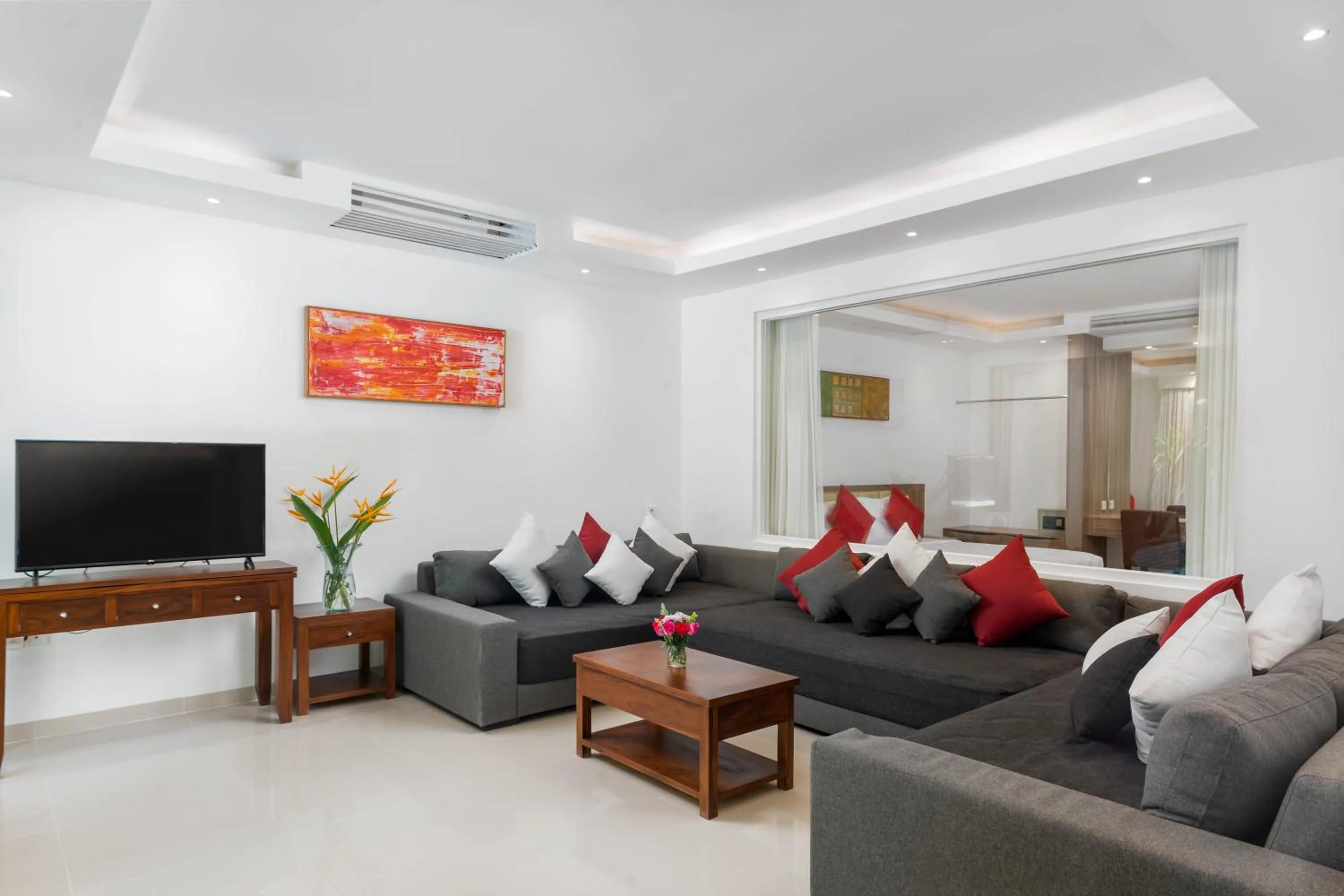 Living room in Downtown Villas