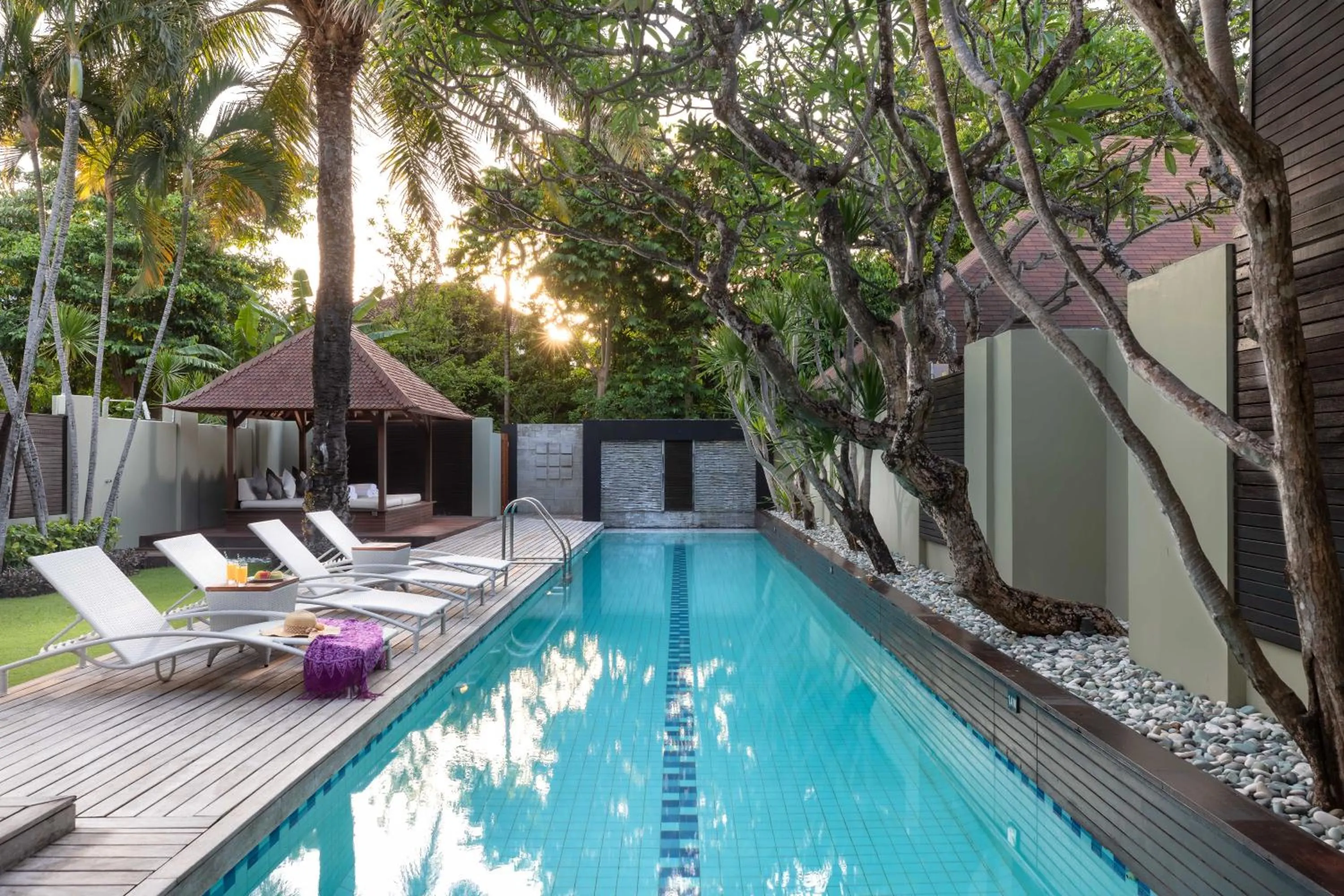 Patio in Downtown Villas