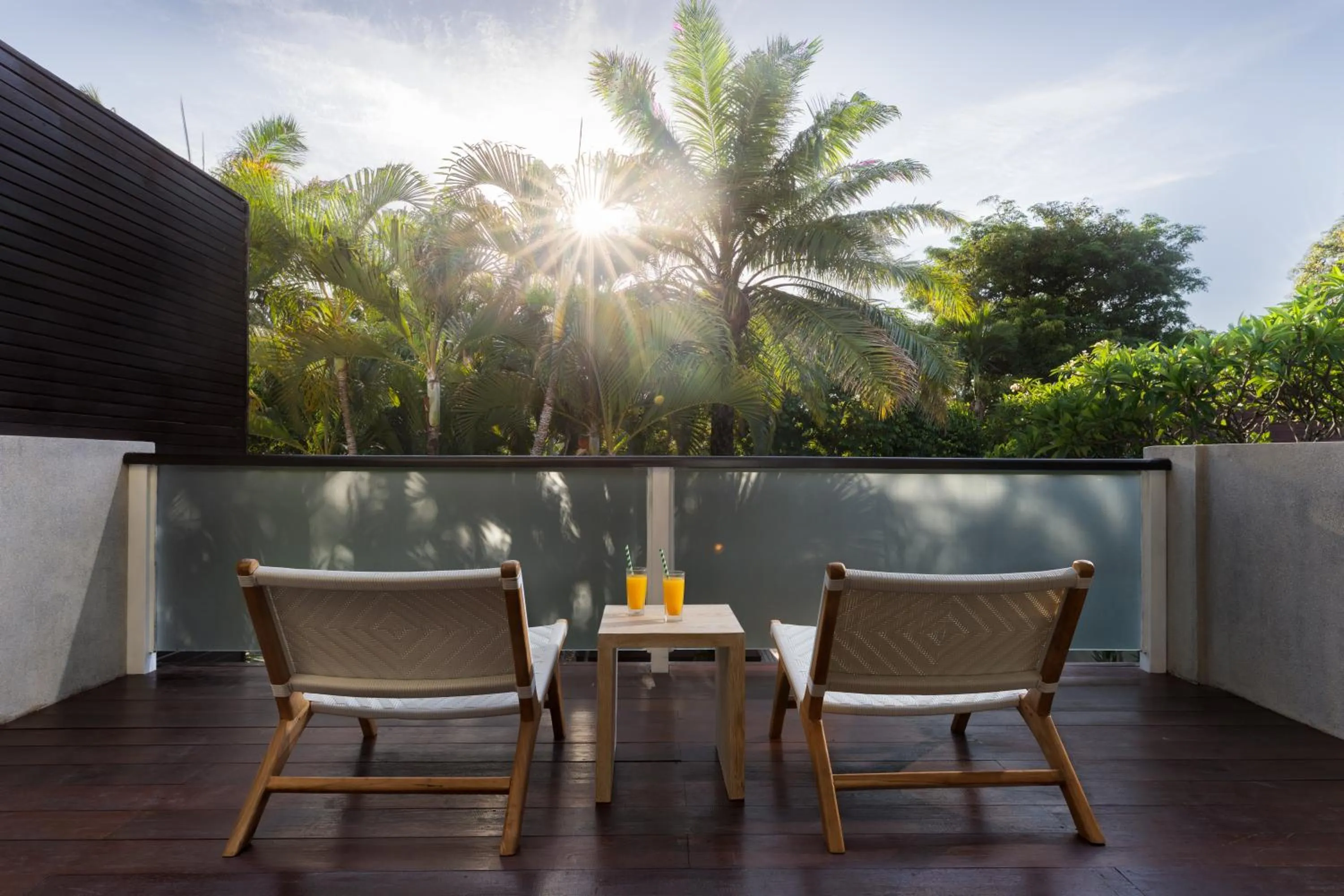 Patio in Downtown Villas