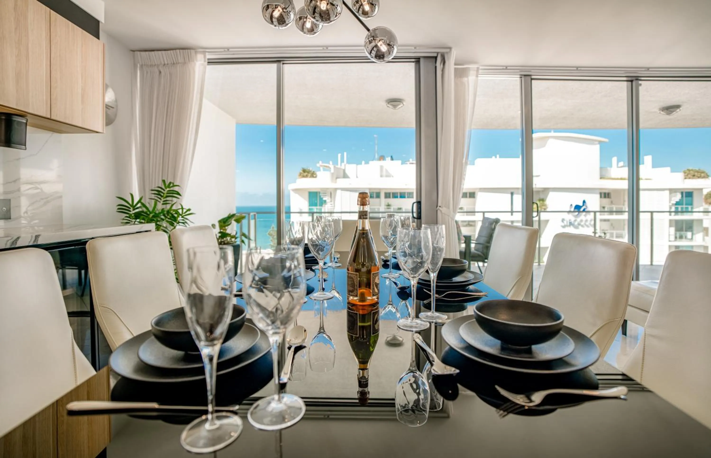 Dining area in Cilento Mooloolaba