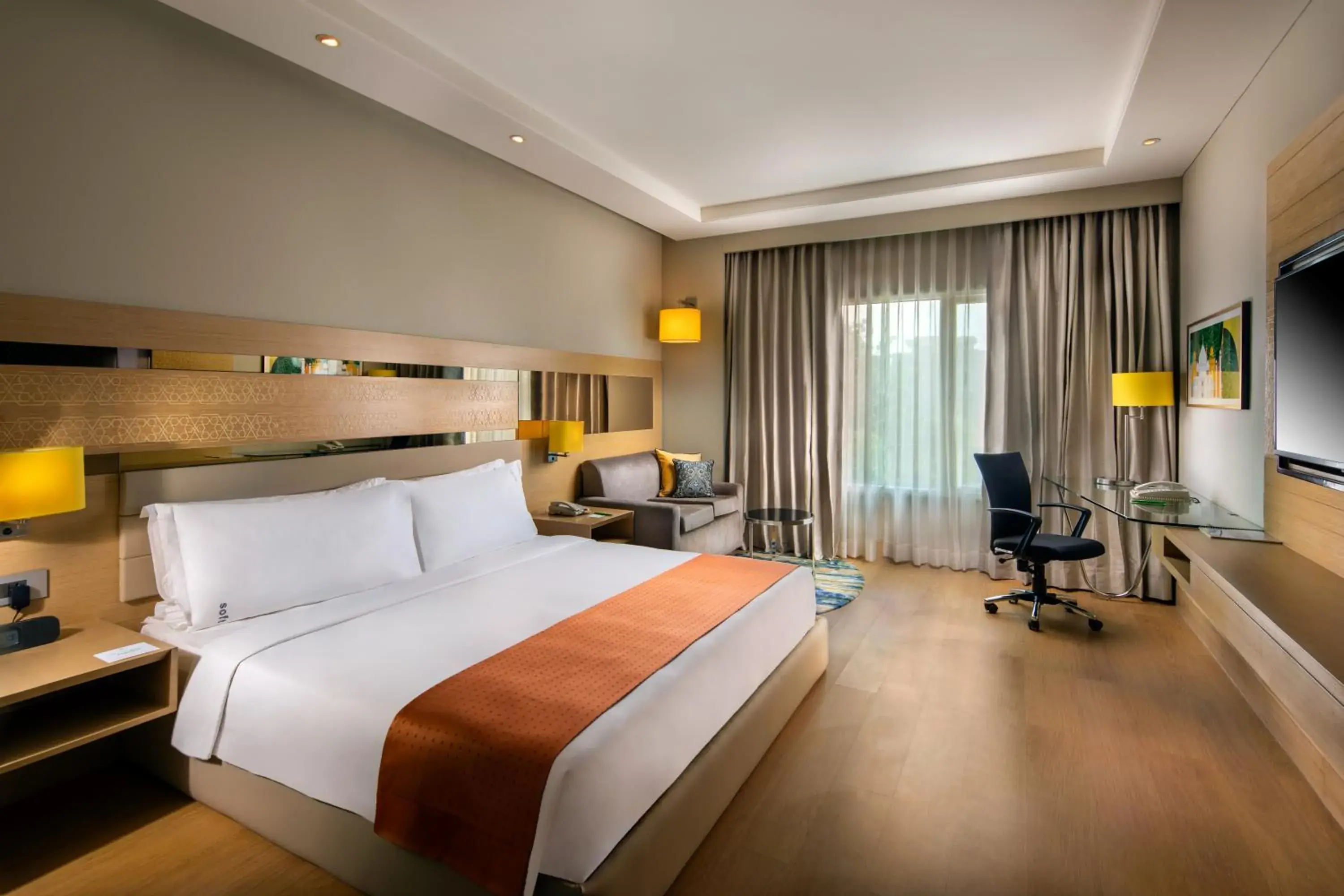 Premium King Room - single occupancy in Holiday Inn Agra MG Road an IHG Hotel Premium King Room - single occupancy in Holiday Inn Agra MG Road an IHG Hotel