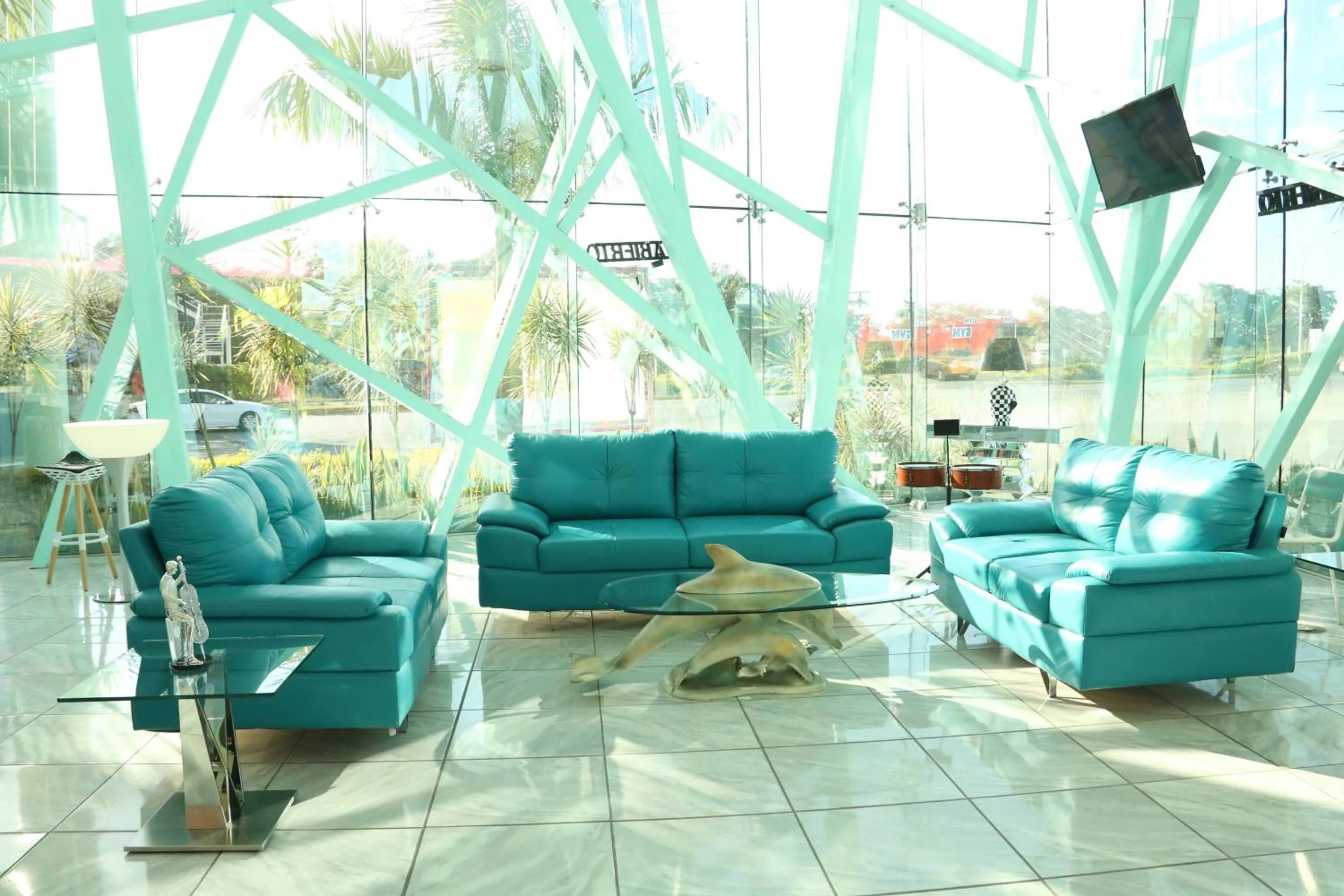 Living room in Miami Inn