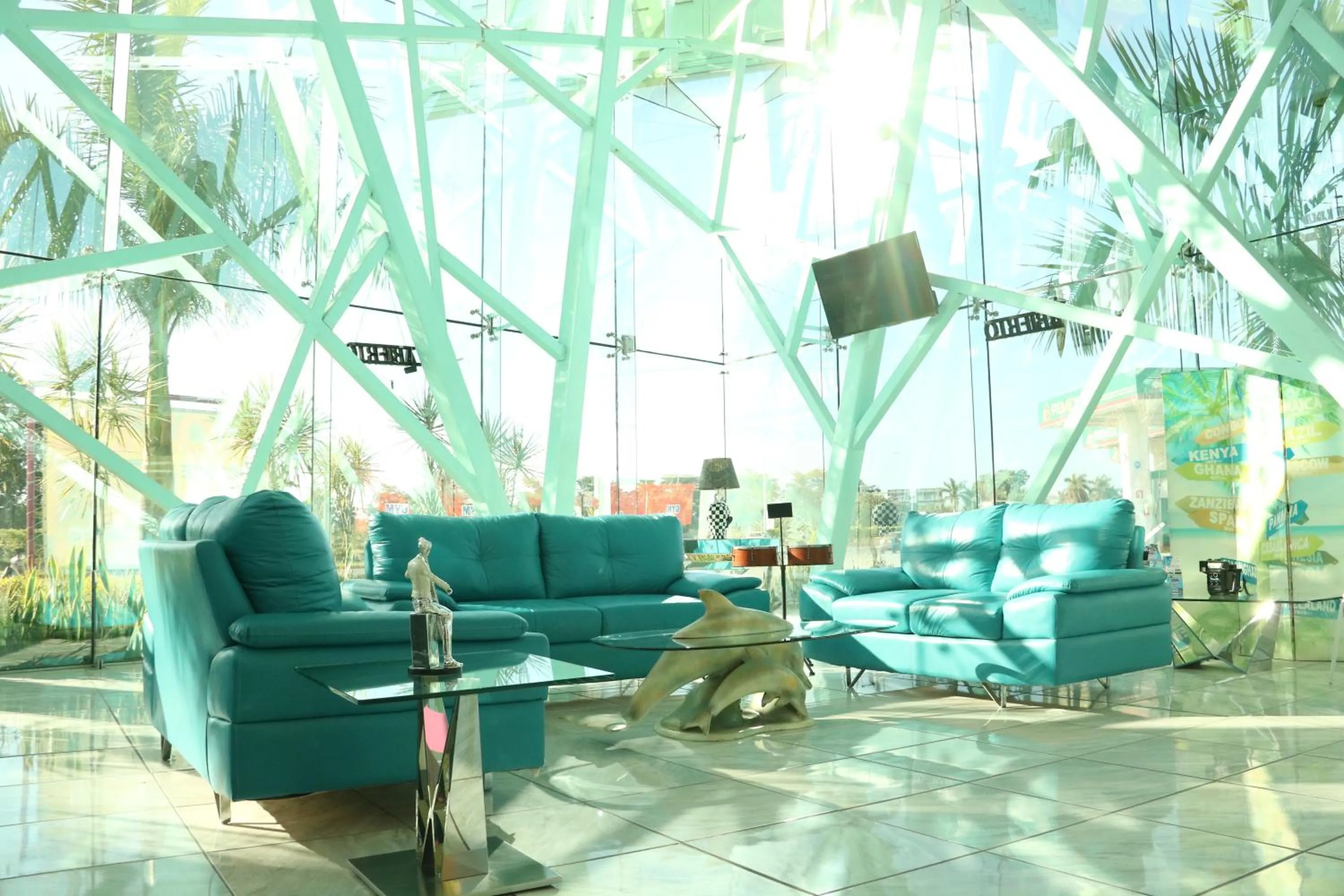 Living room in Miami Inn