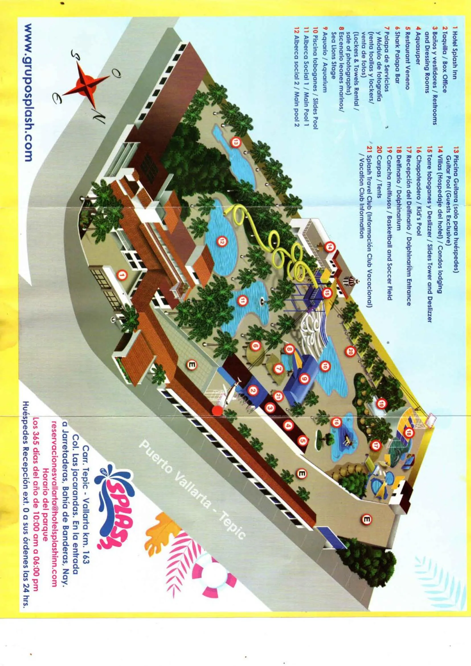 Aqua park in Miami Inn