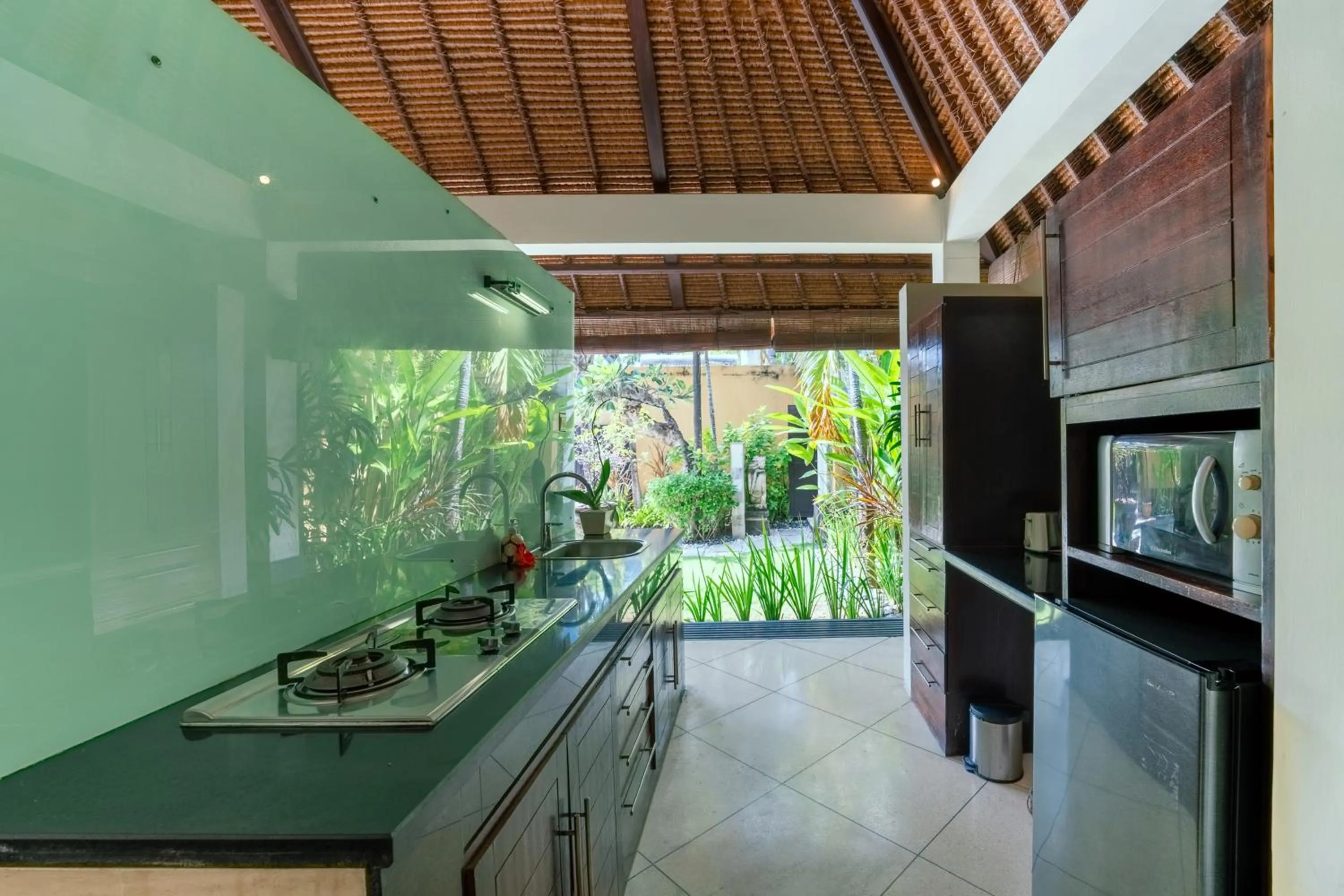 kitchen in The Maya Seminyak Villas