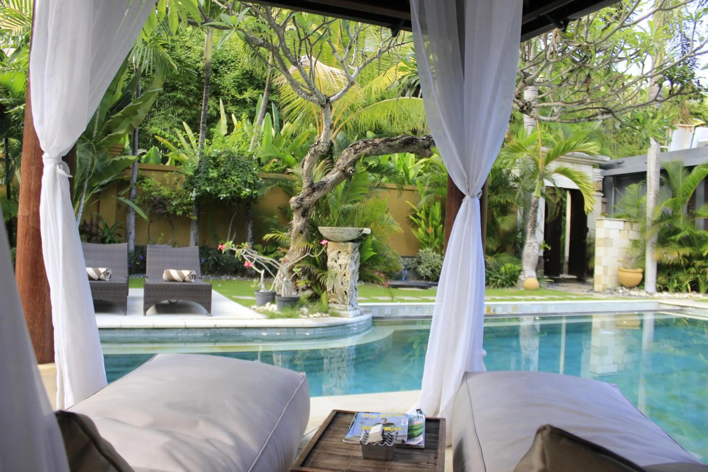 Pool view in The Maya Seminyak Villas