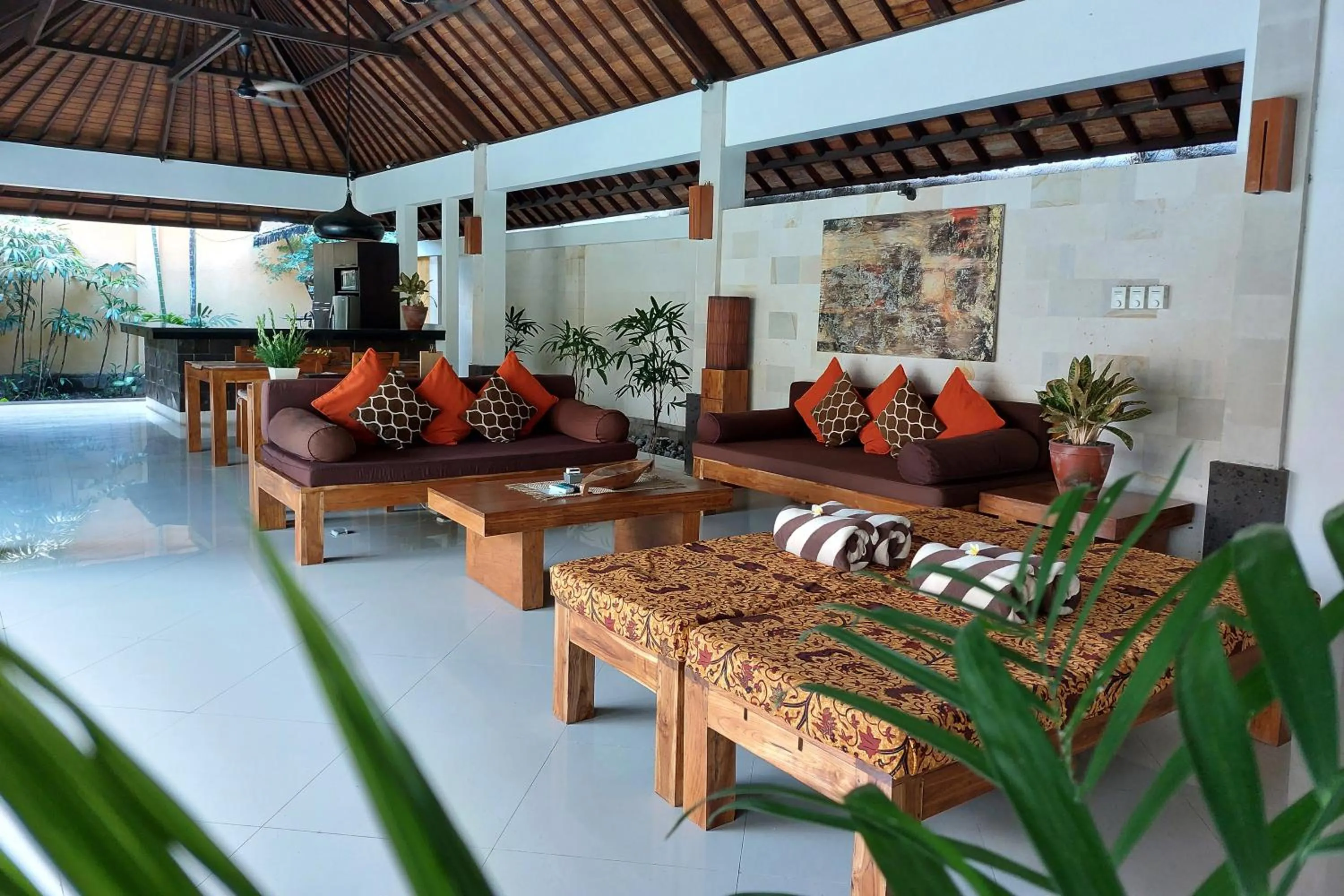 Living room in The Maya Seminyak Villas