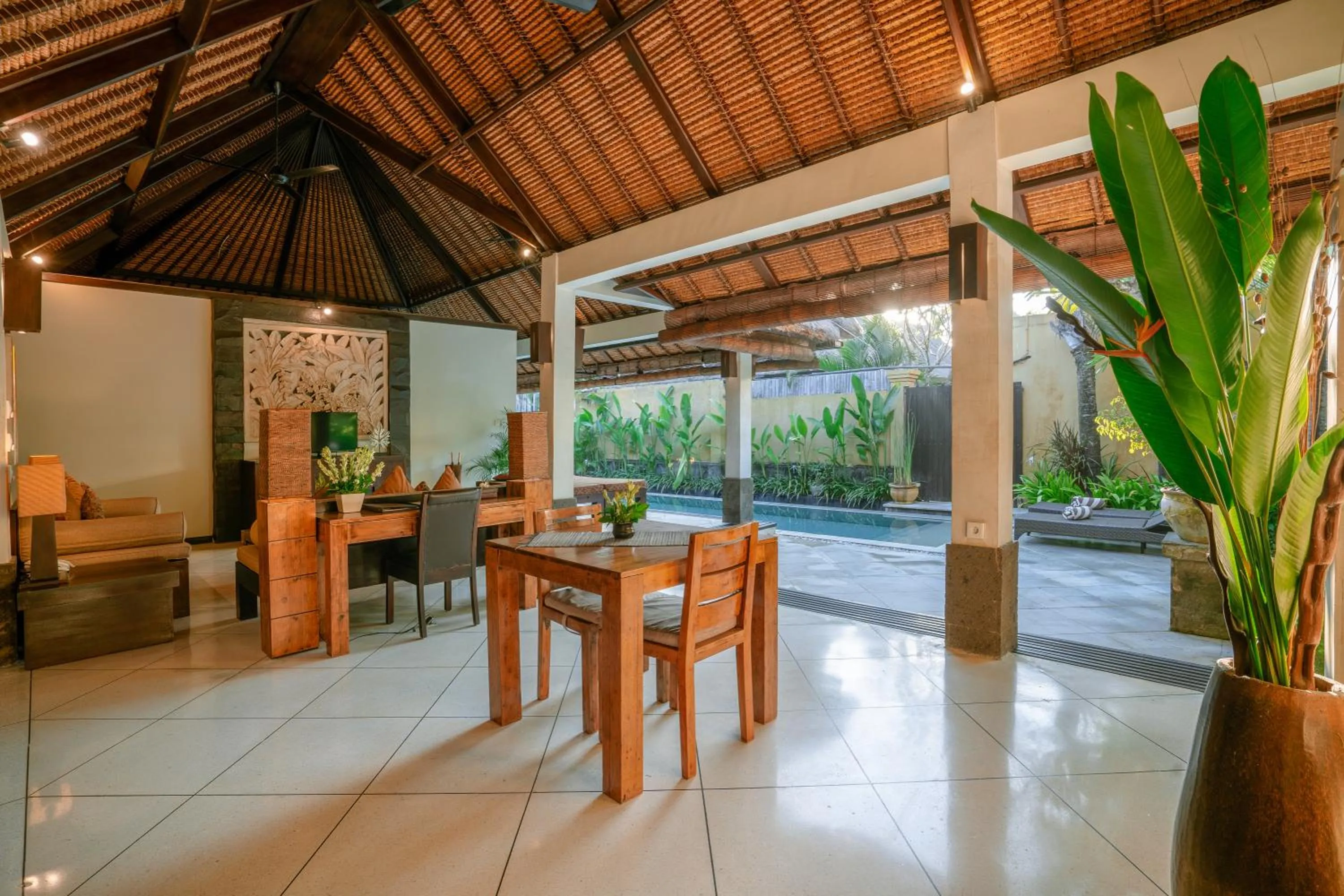 Patio in The Maya Seminyak Villas