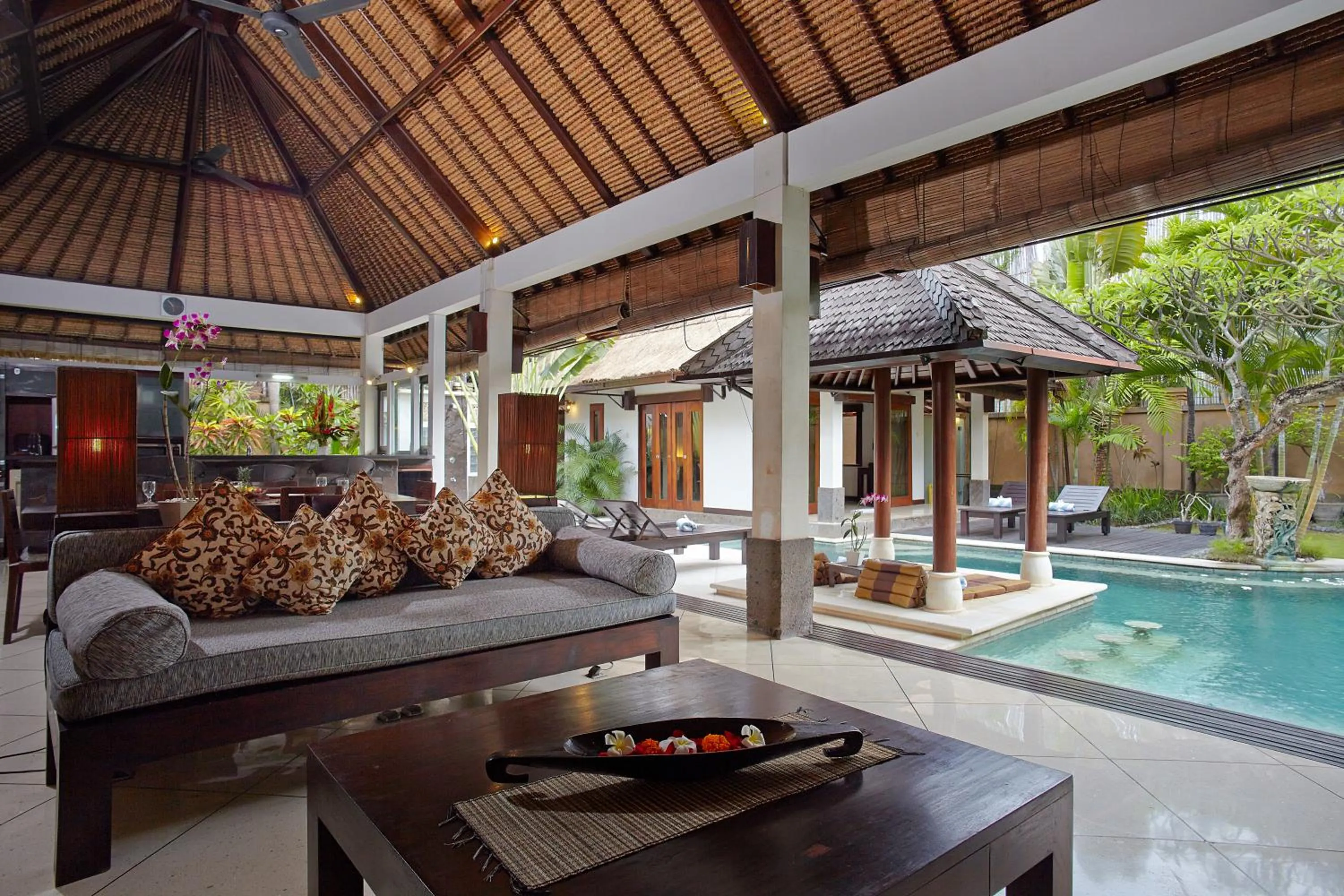 Living room in The Maya Seminyak Villas