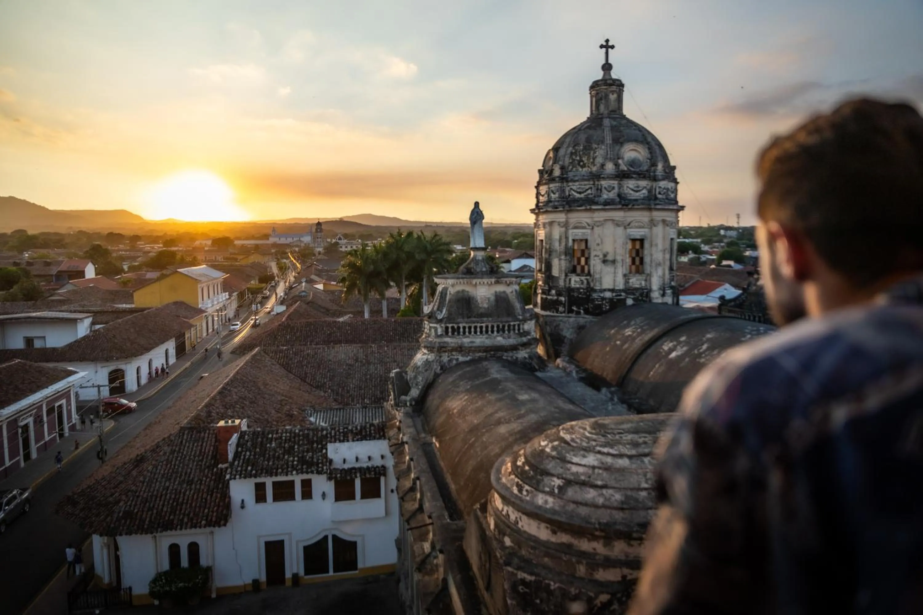 City view in Socialtel Granada