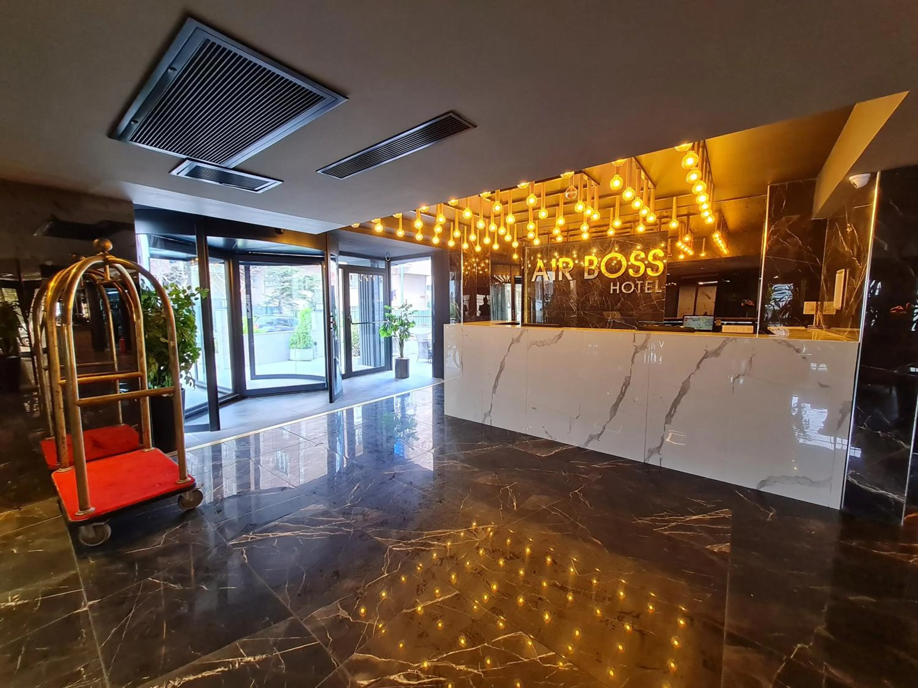 Facade/entrance in Air Boss Istanbul Airport and Fair Hotel