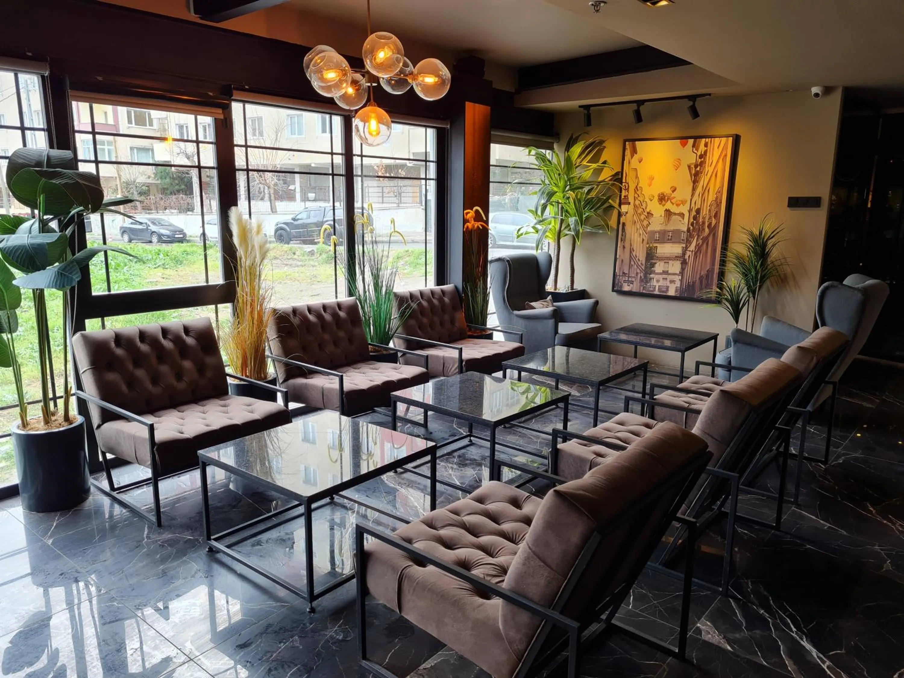 Lobby or reception in Air Boss Istanbul Airport and Fair Hotel