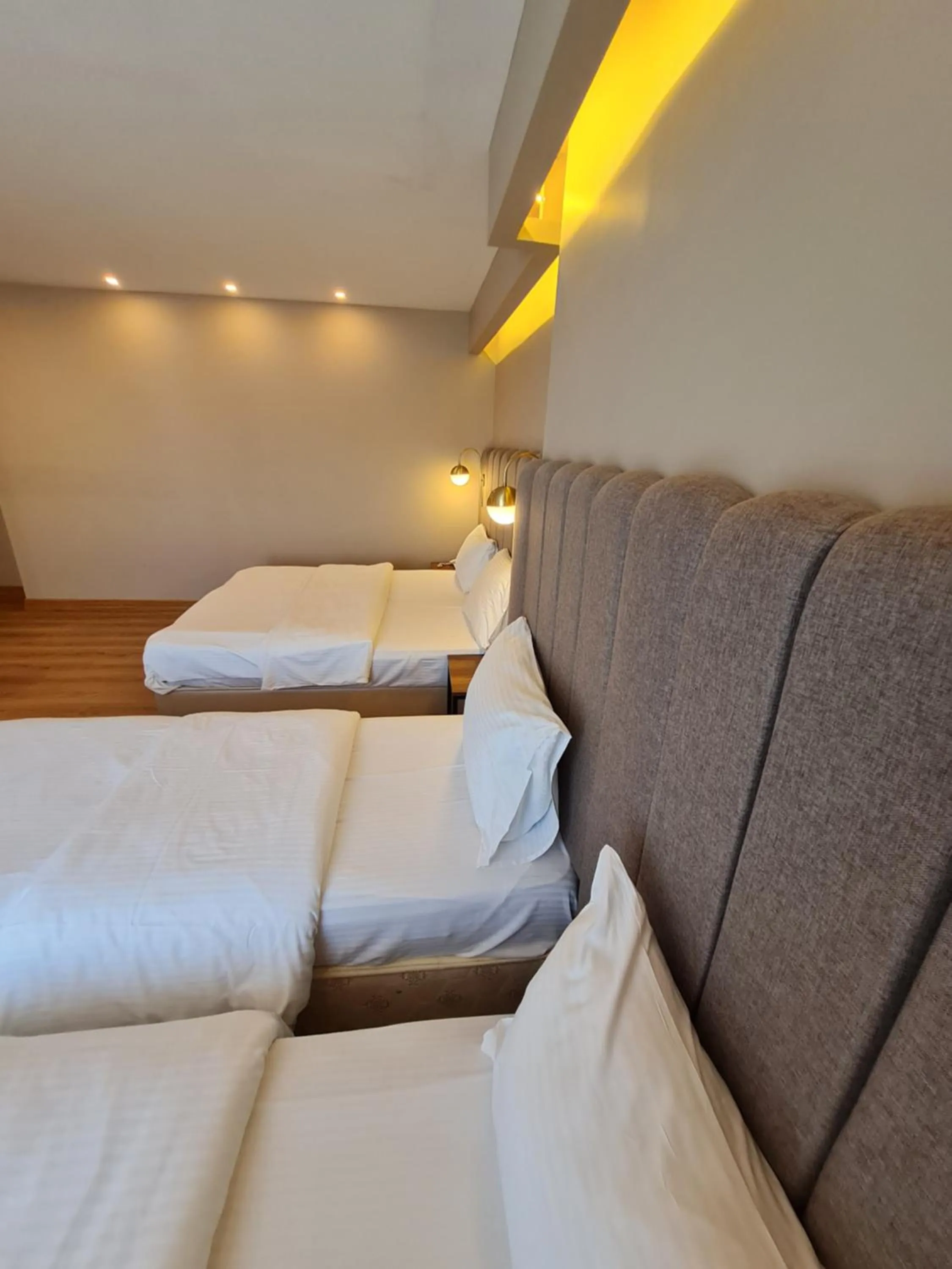 Bed in Air Boss Istanbul Airport and Fair Hotel