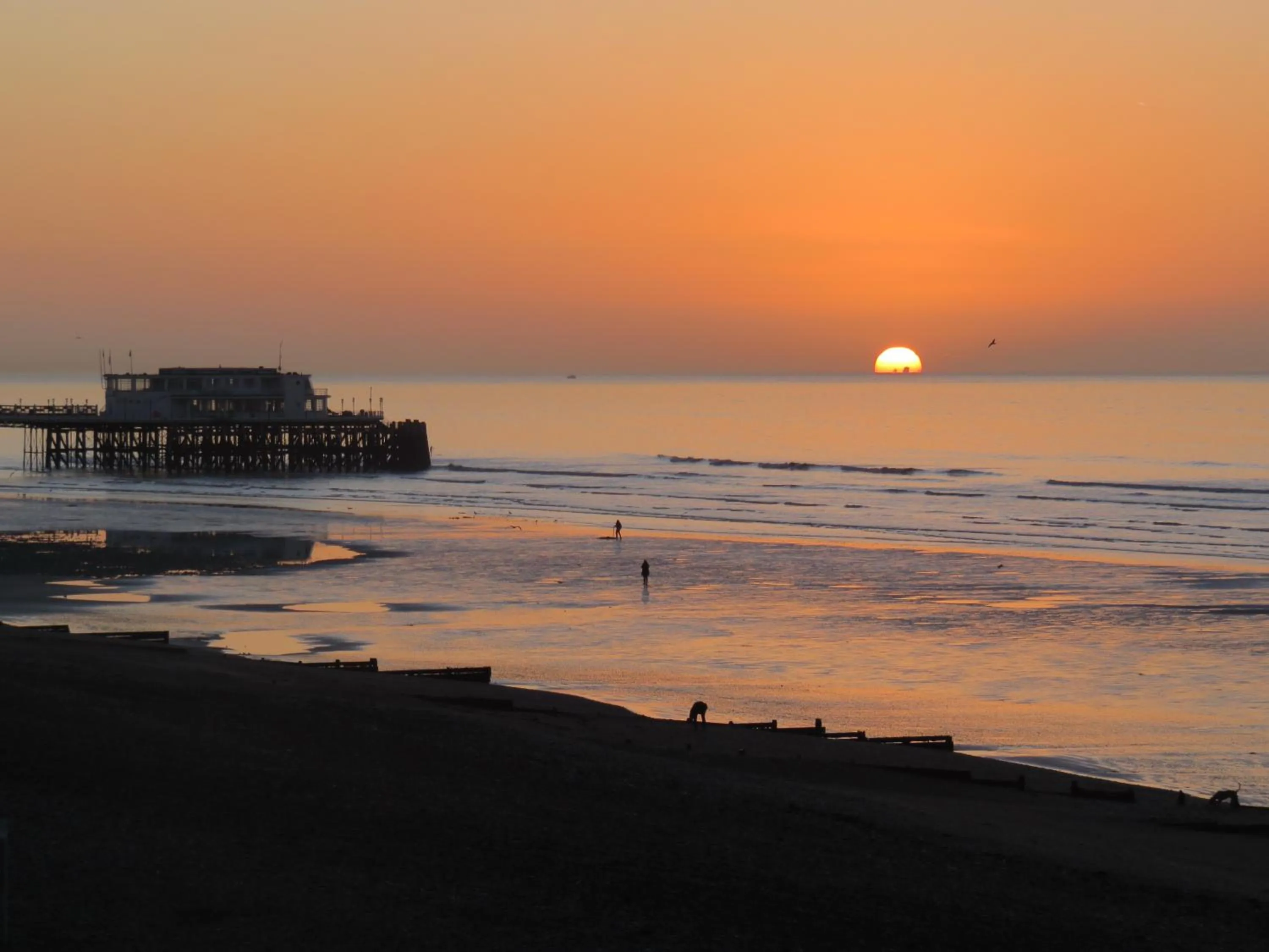 Beach in Marine View Guest House