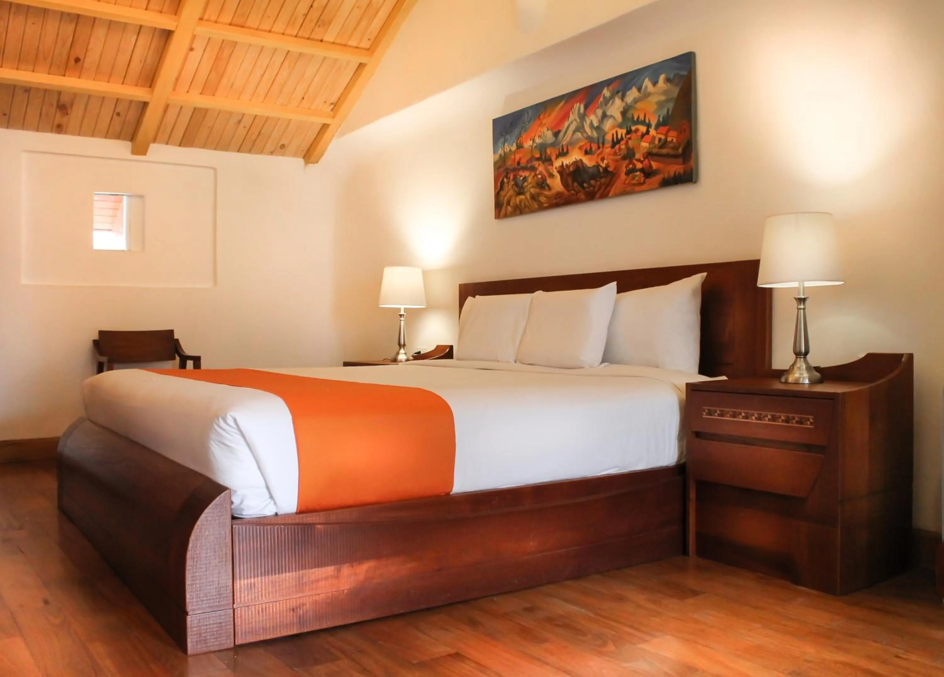 Bed in Waman Qorikancha