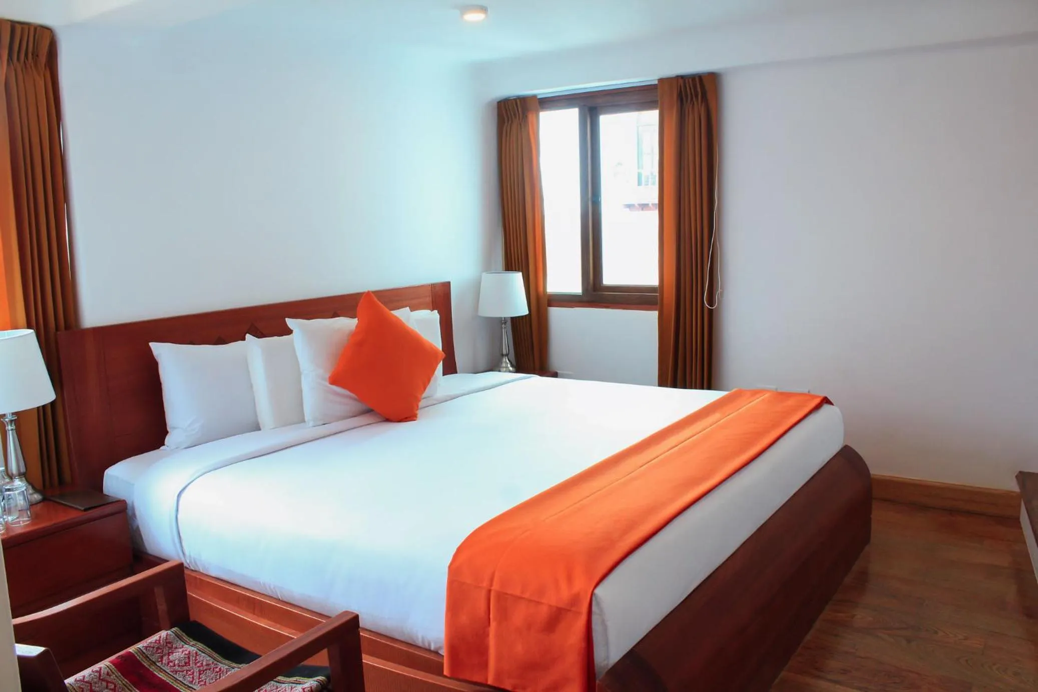 Bed in Waman Qorikancha