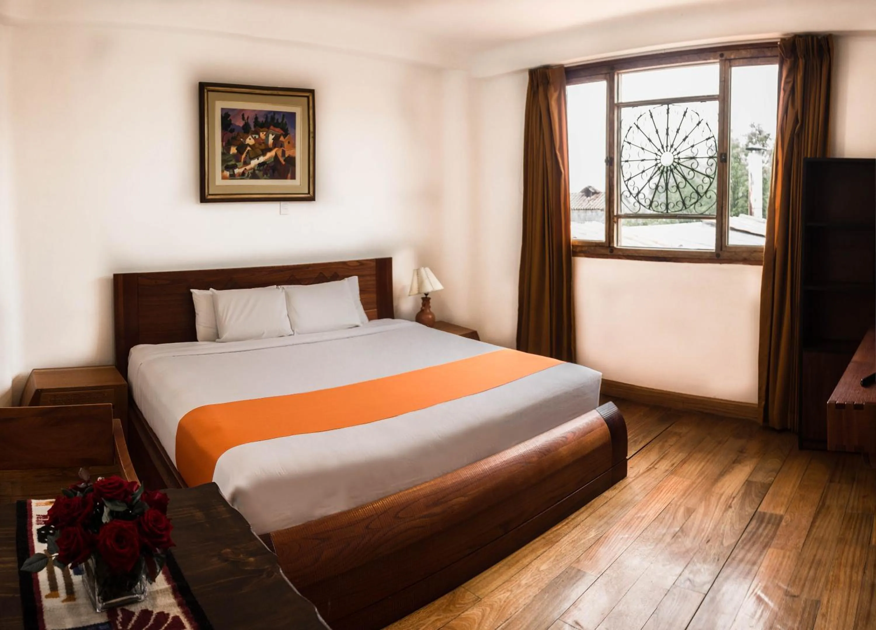 Bed in Waman Qorikancha