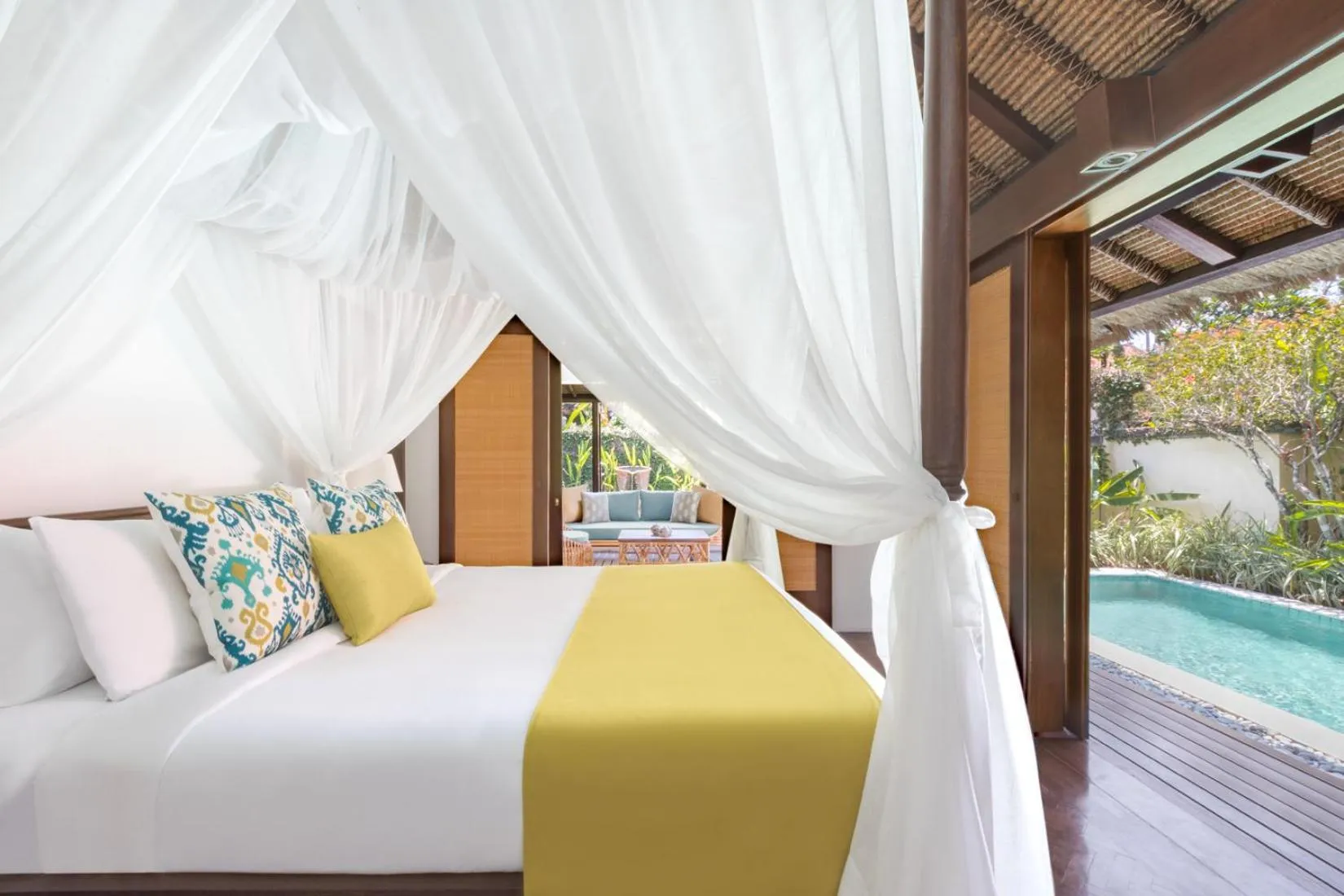 Bedroom, Bed in The Pavilions Bali