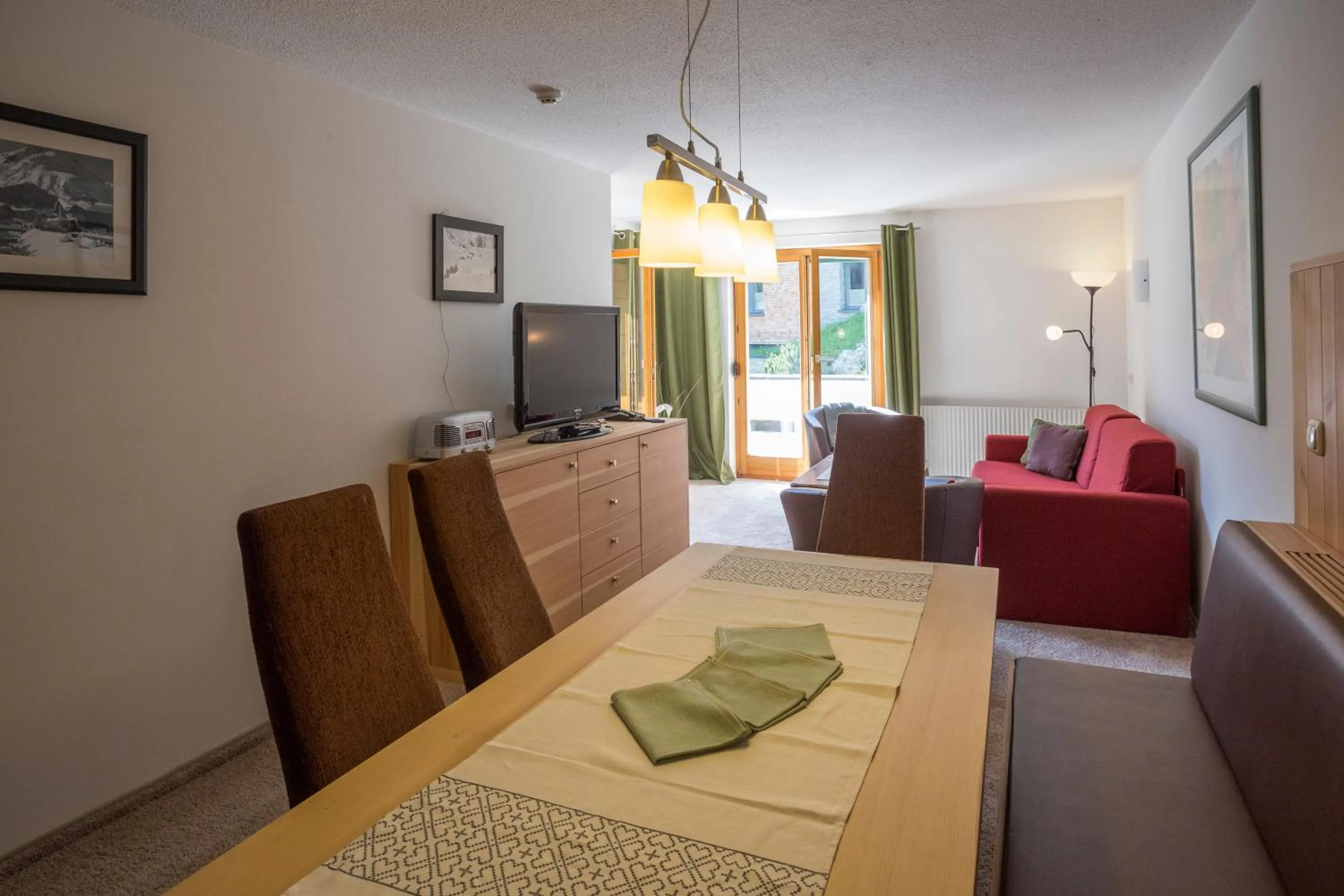 Living room in Appartements Spullersee