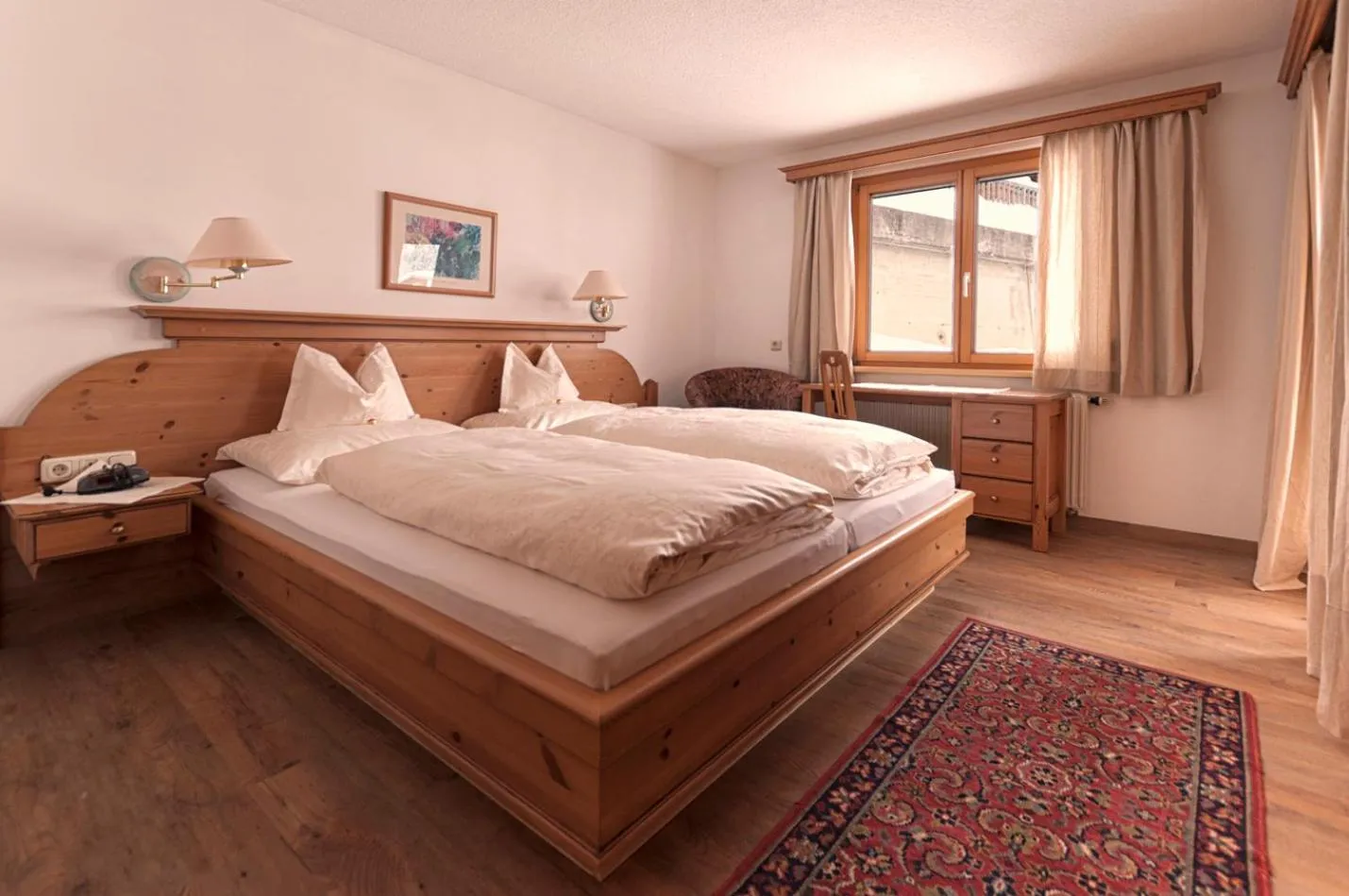 Bed in Appartements Spullersee
