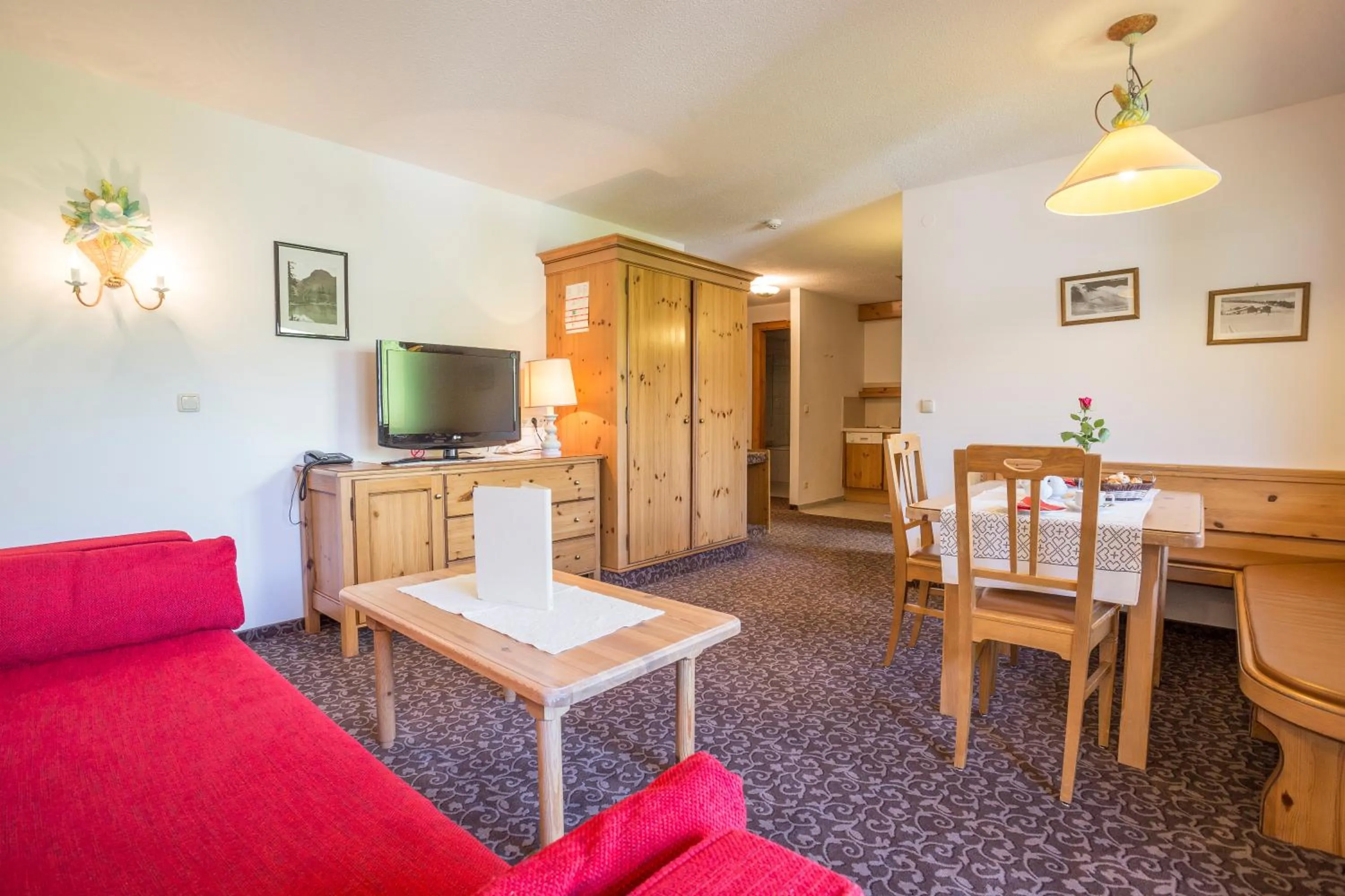 Living room in Appartements Spullersee