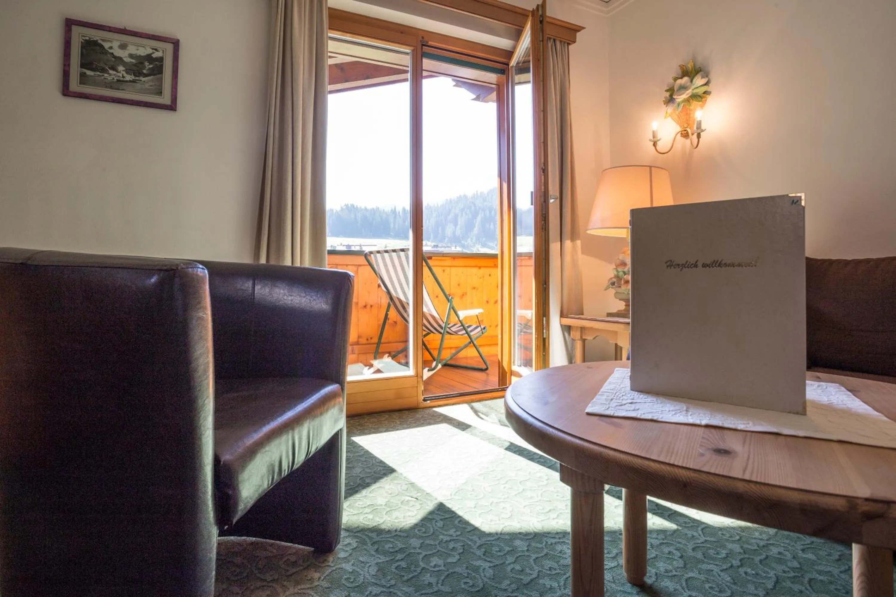 Living room in Appartements Spullersee