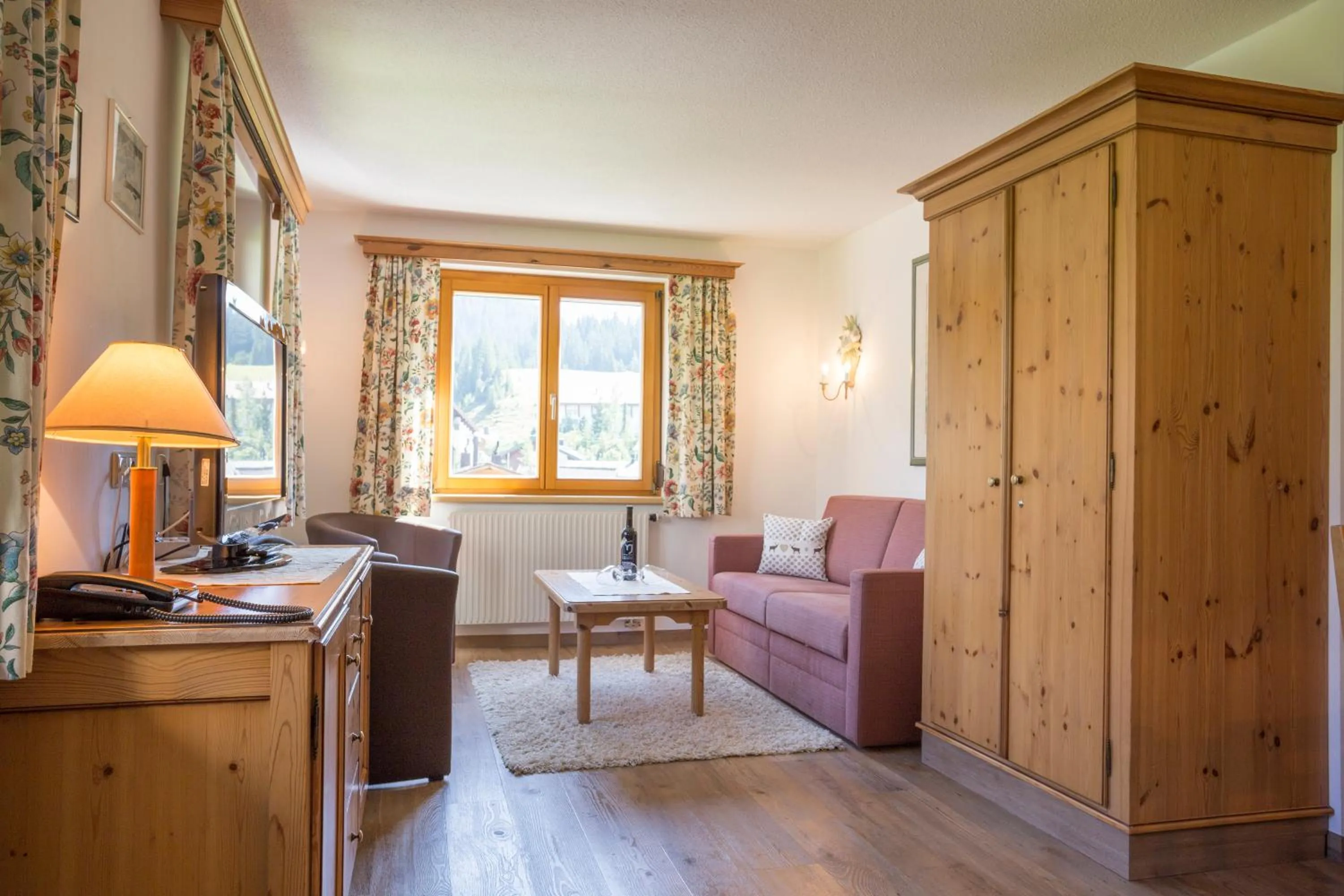 Living room in Appartements Spullersee